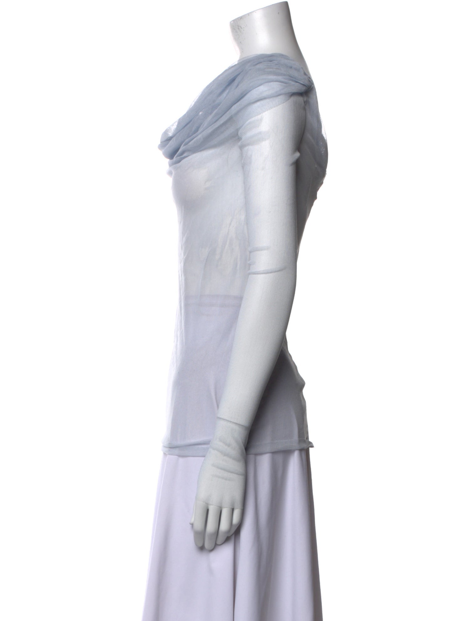 Christopher Esber Cowl Neck Mini Dress