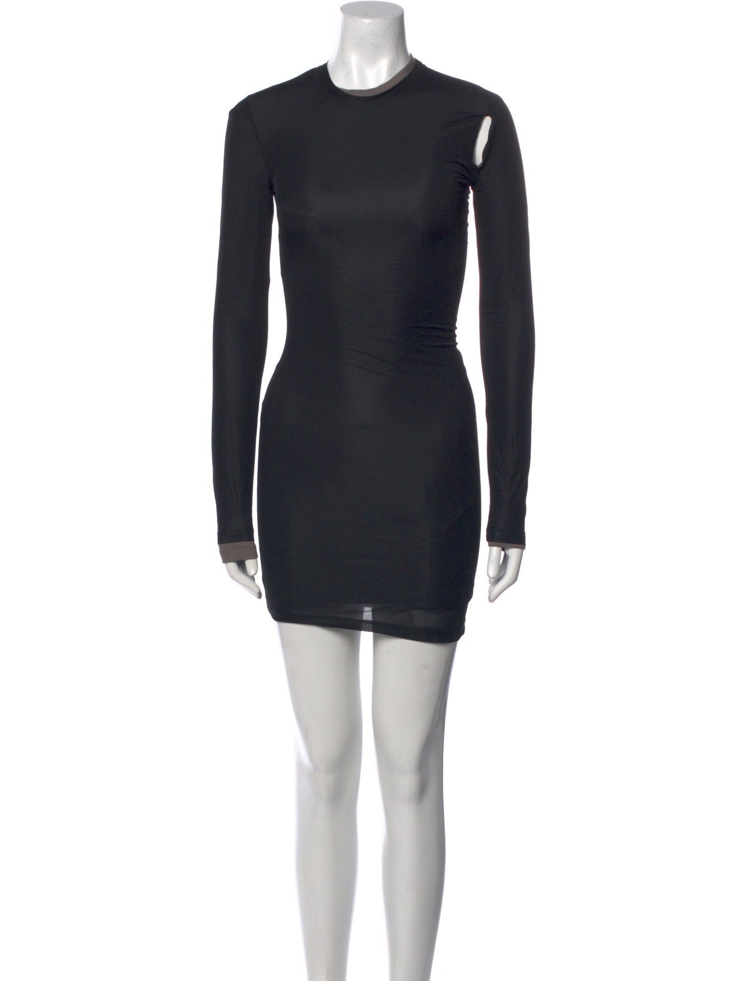 Christopher Esber Crew Neck Mini Dress