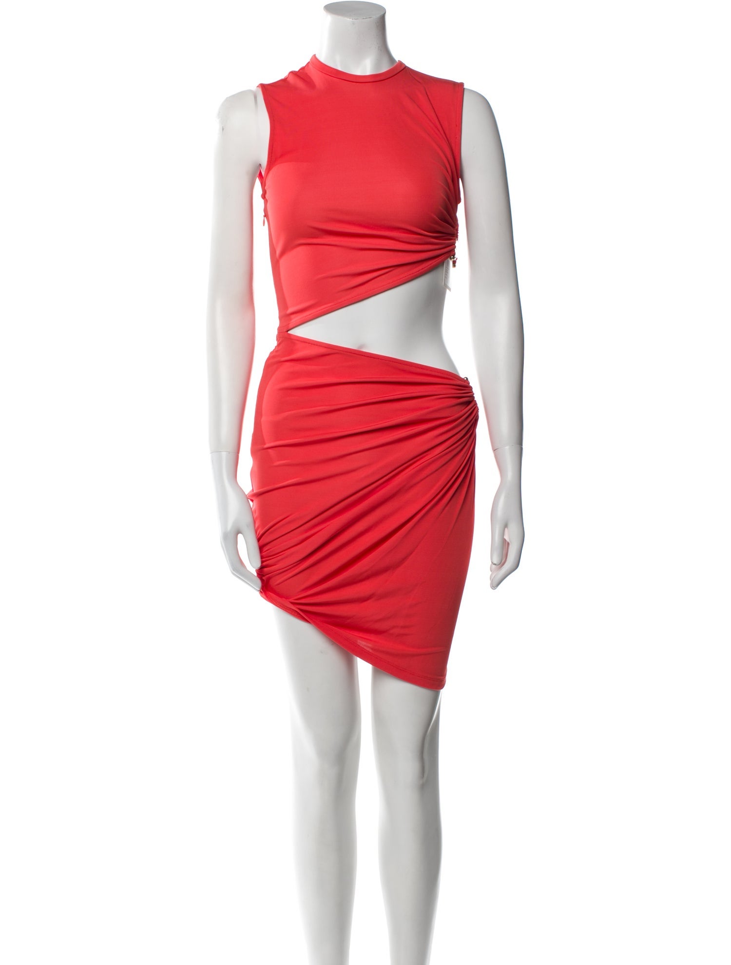 Christopher Esber Crew Neck Mini Dress