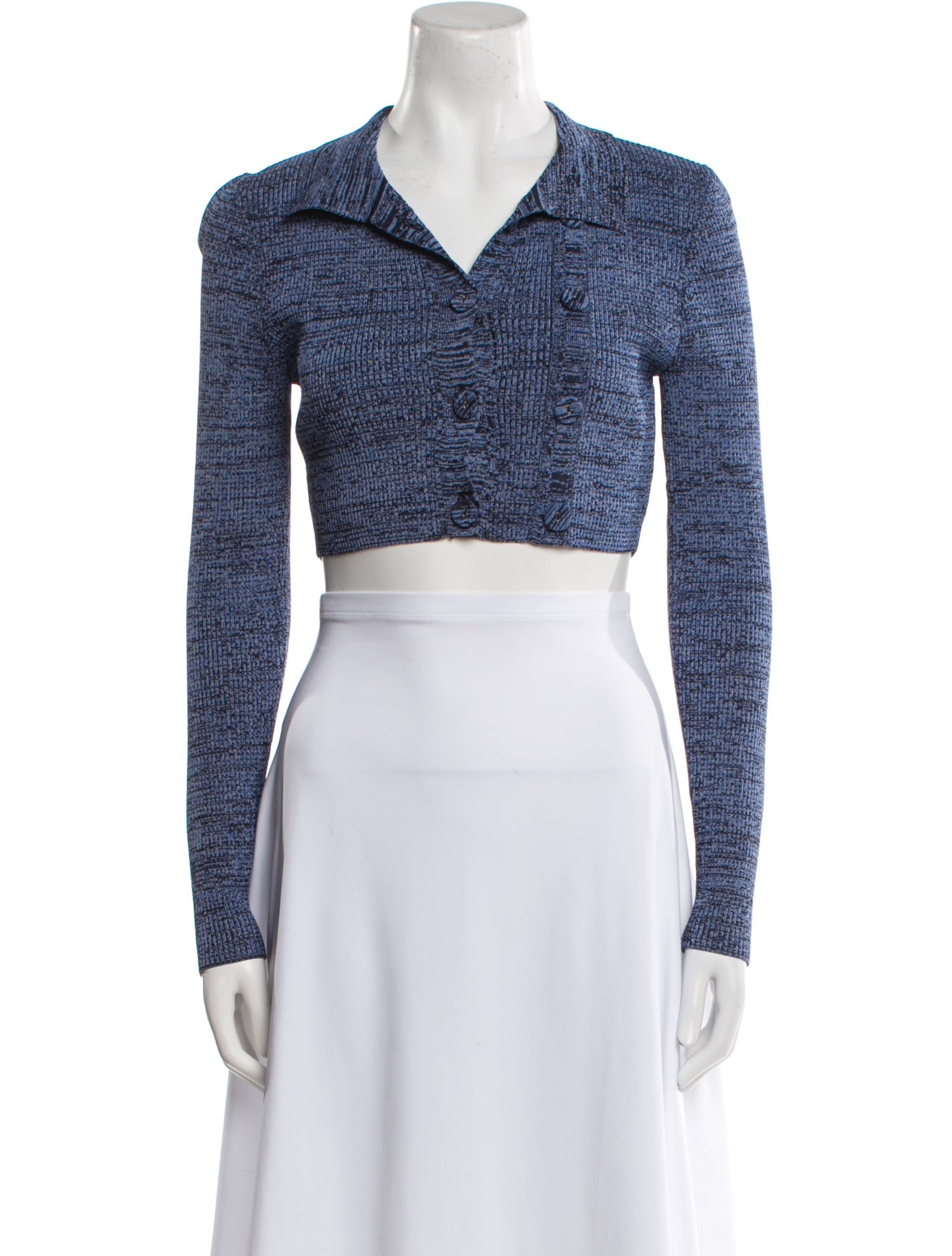 Christopher Esber Printed V-Neck Sweater