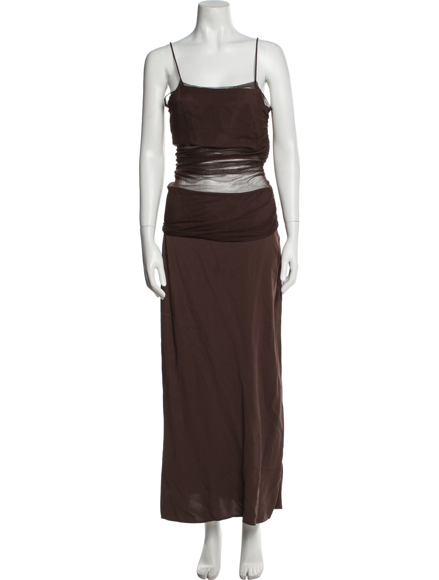 Christopher Esber Silk Midi Length Dress