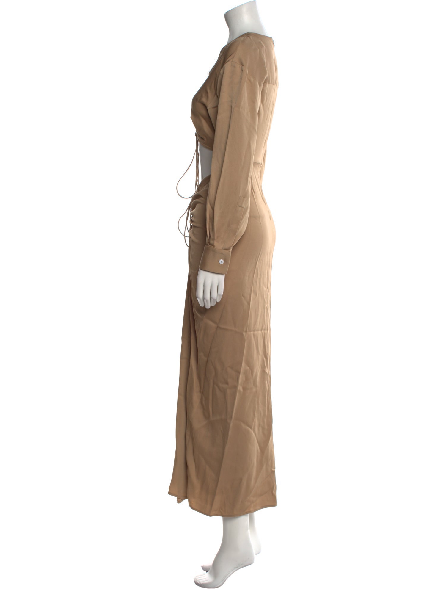 Christopher Esber V-Neck Long Dress