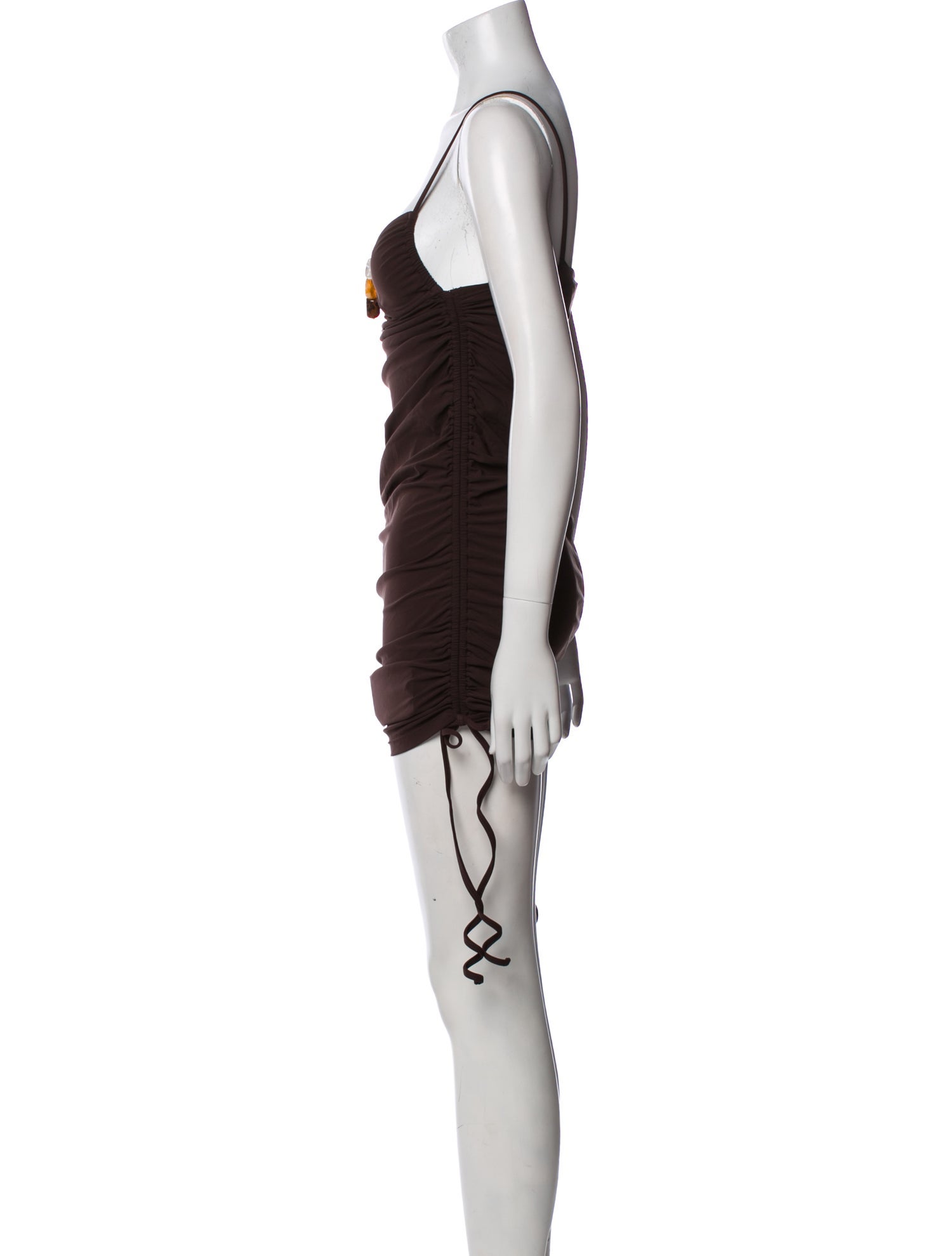 Christopher Esber Square Neckline Mini Dress w/ Tags