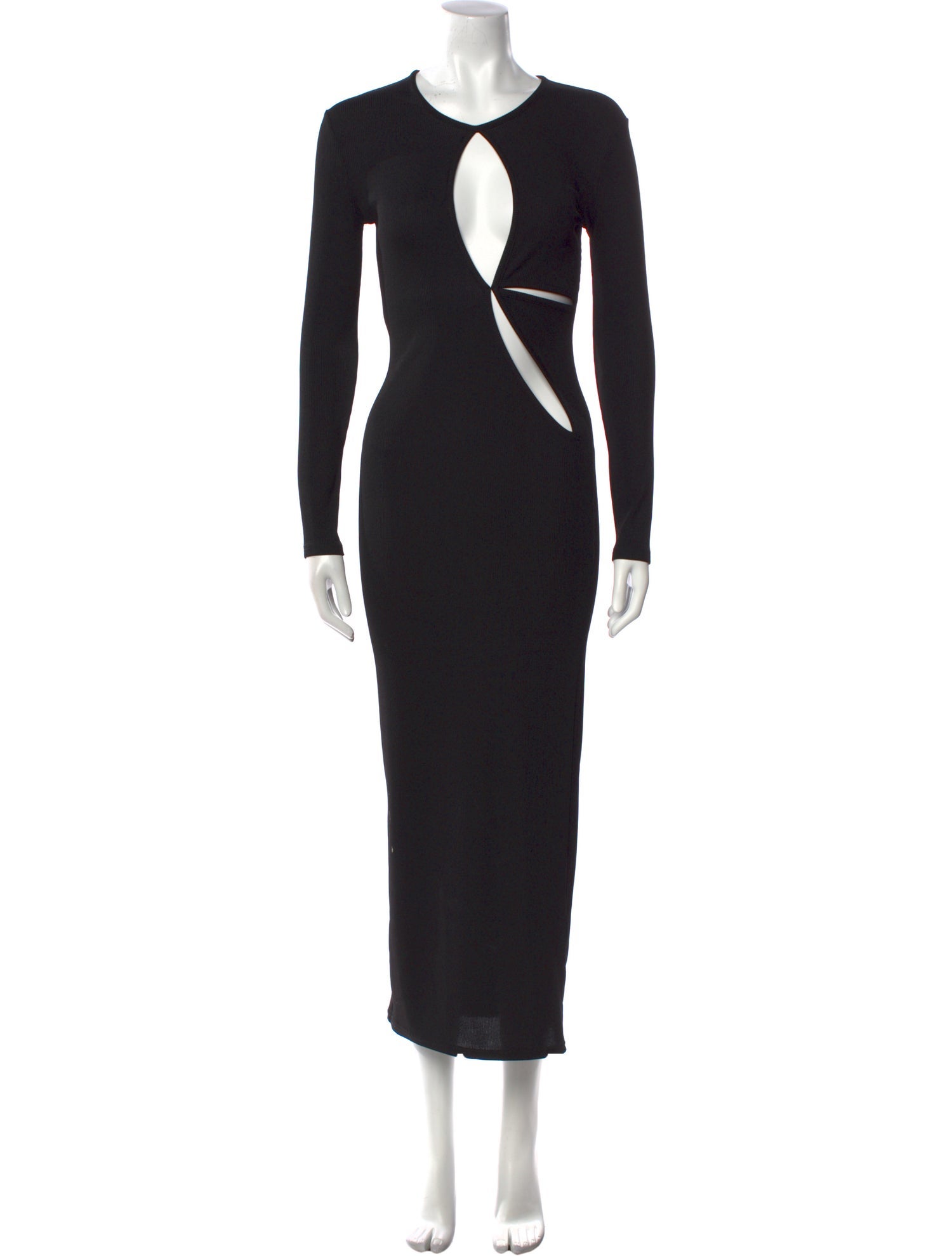 Christopher Esber Crew Neck Long Dress