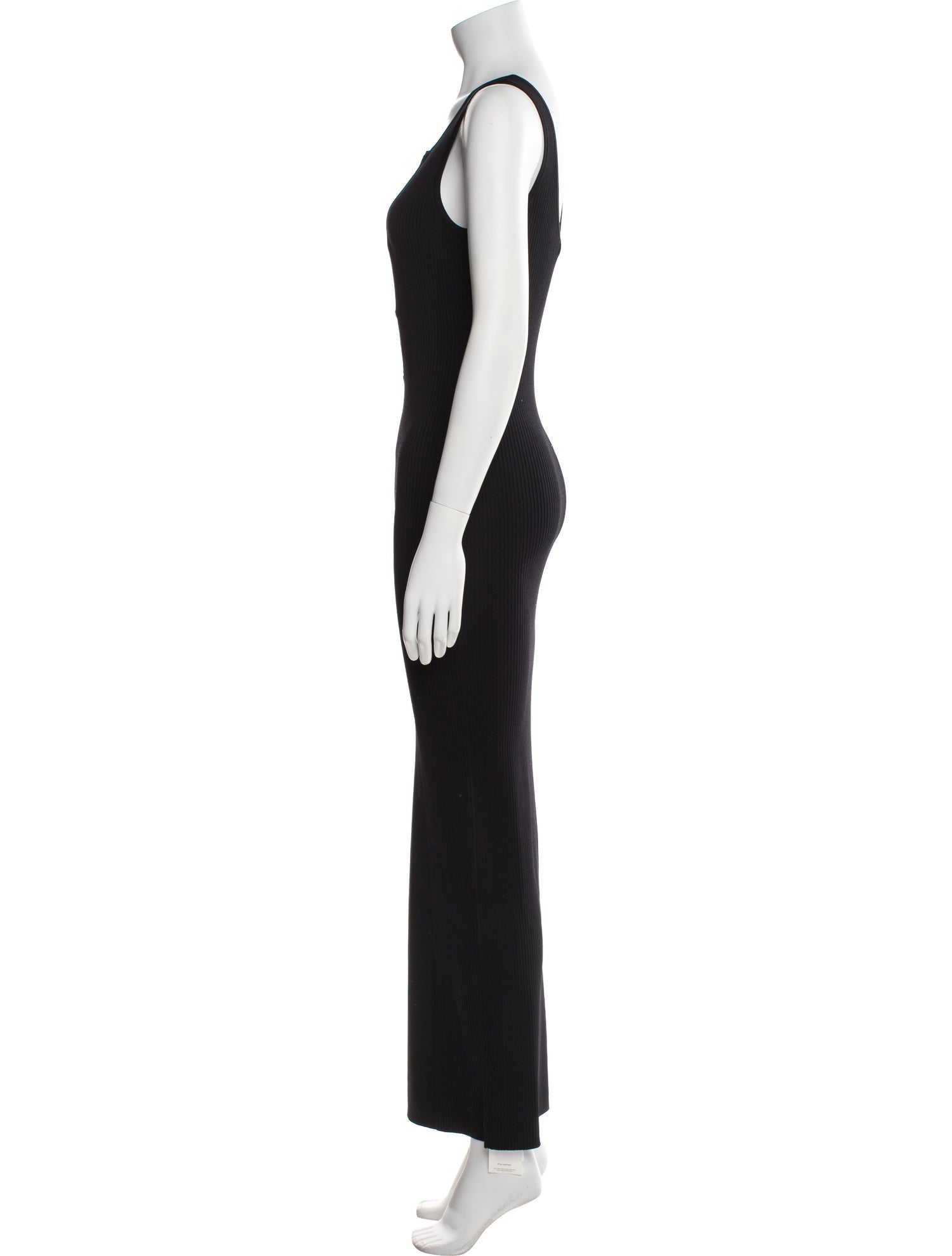 Christopher Esber Scoop Neck Long Dress
