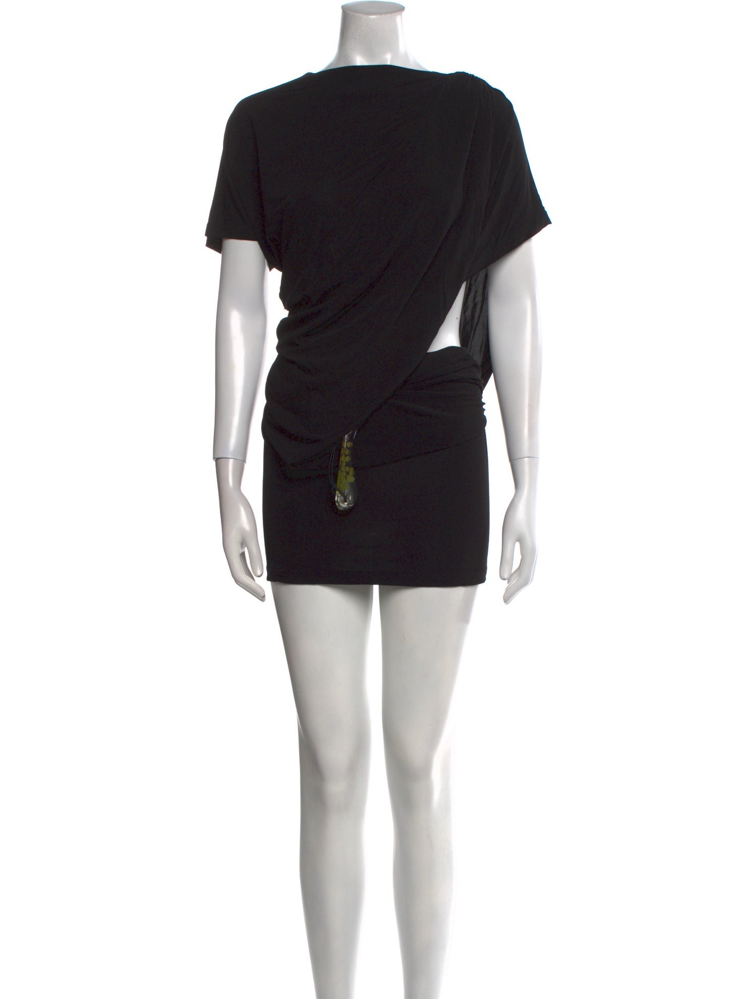 Christopher Esber Bateau Neckline Knee-Length Dress