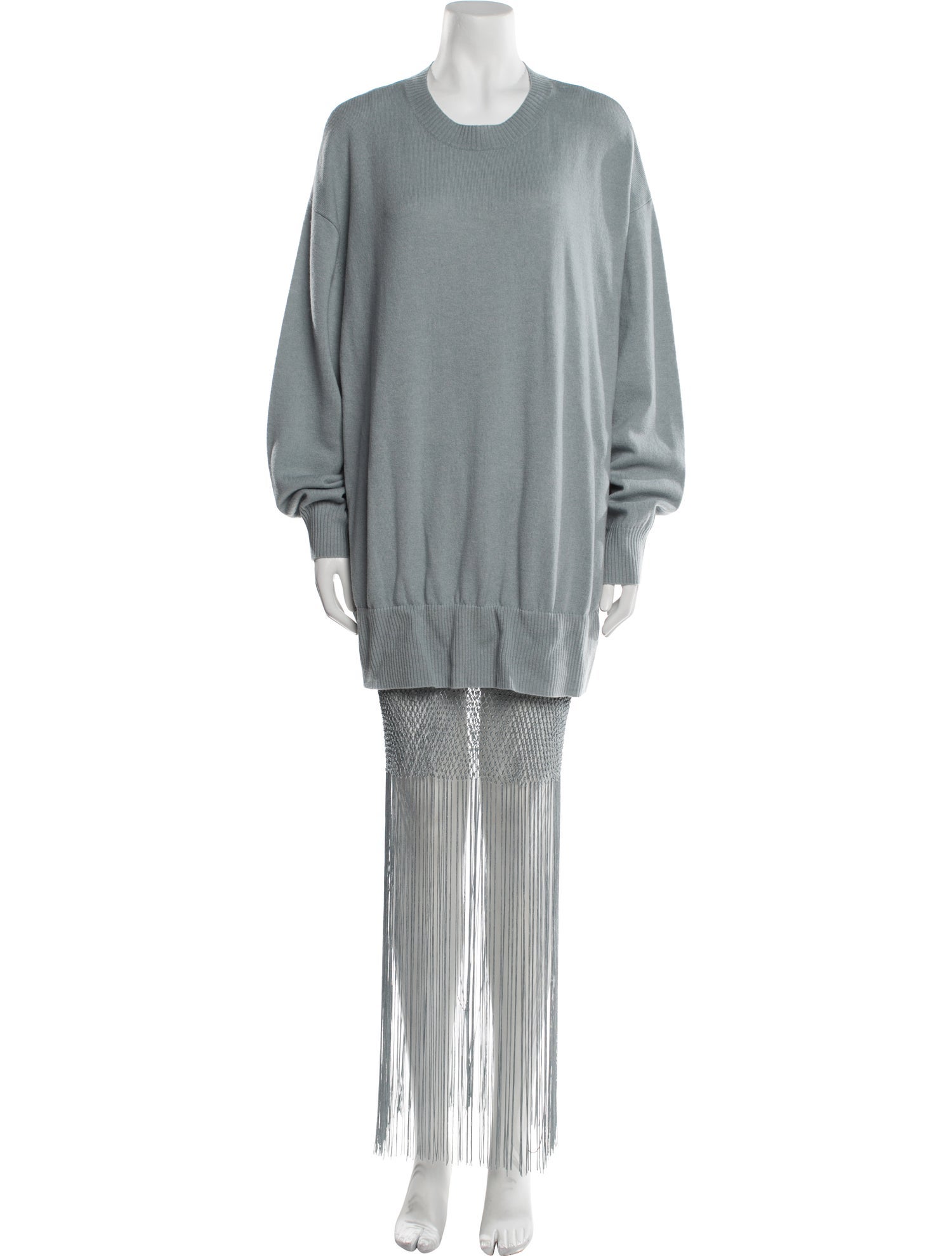Christopher Esber Merino Wool Long Dress