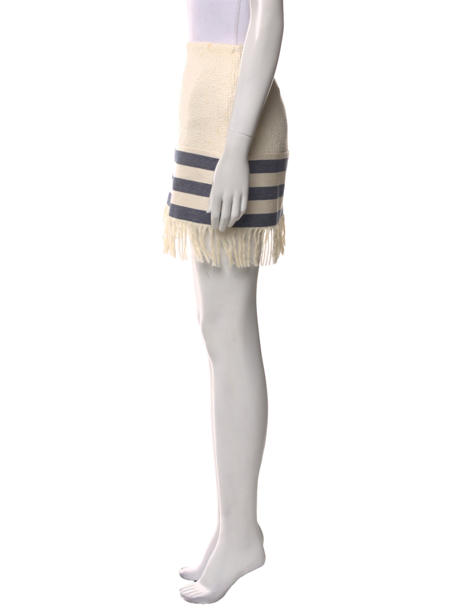 Christopher Esber Striped Mini Skirt