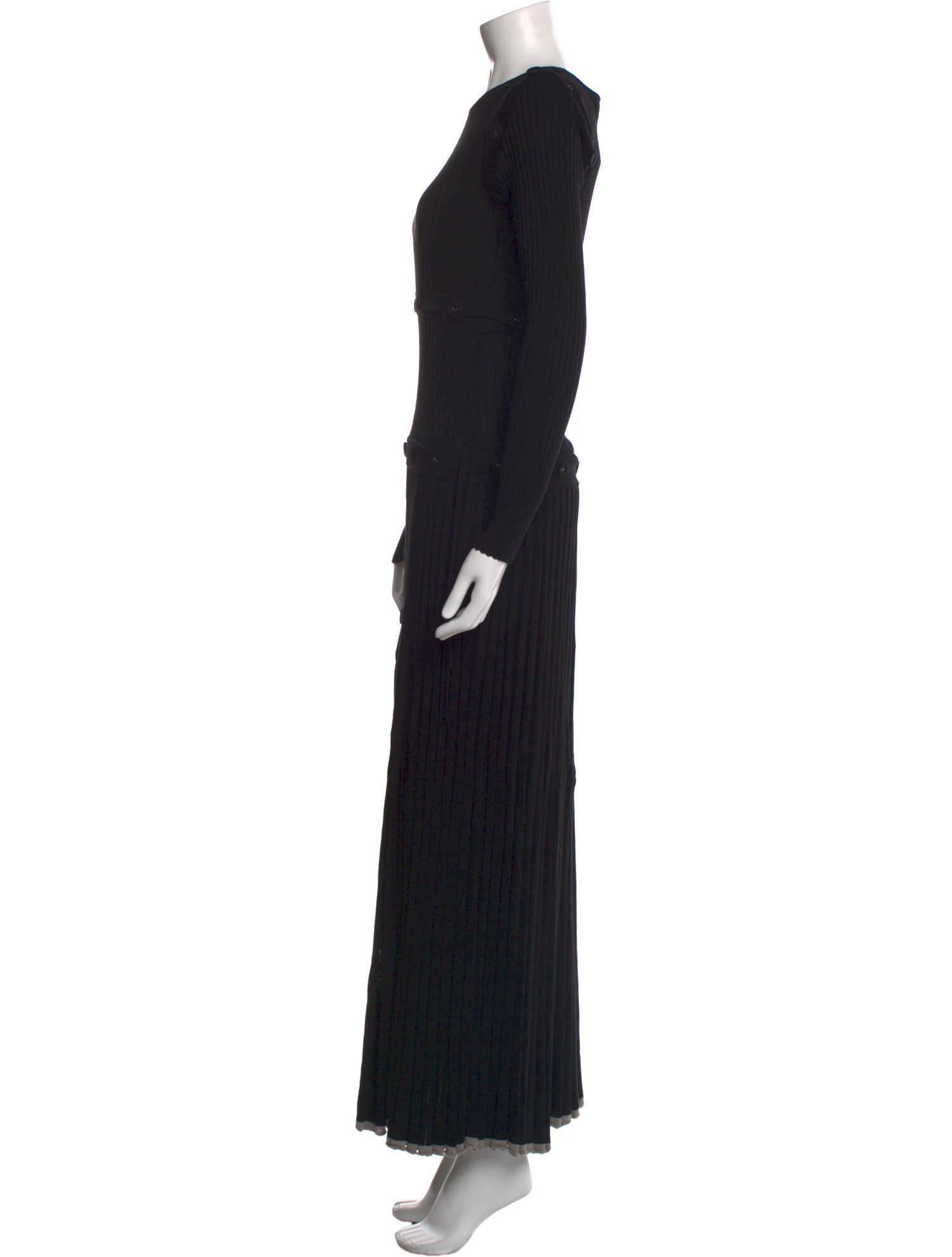 Christopher Esber Crew Neck Long Dress