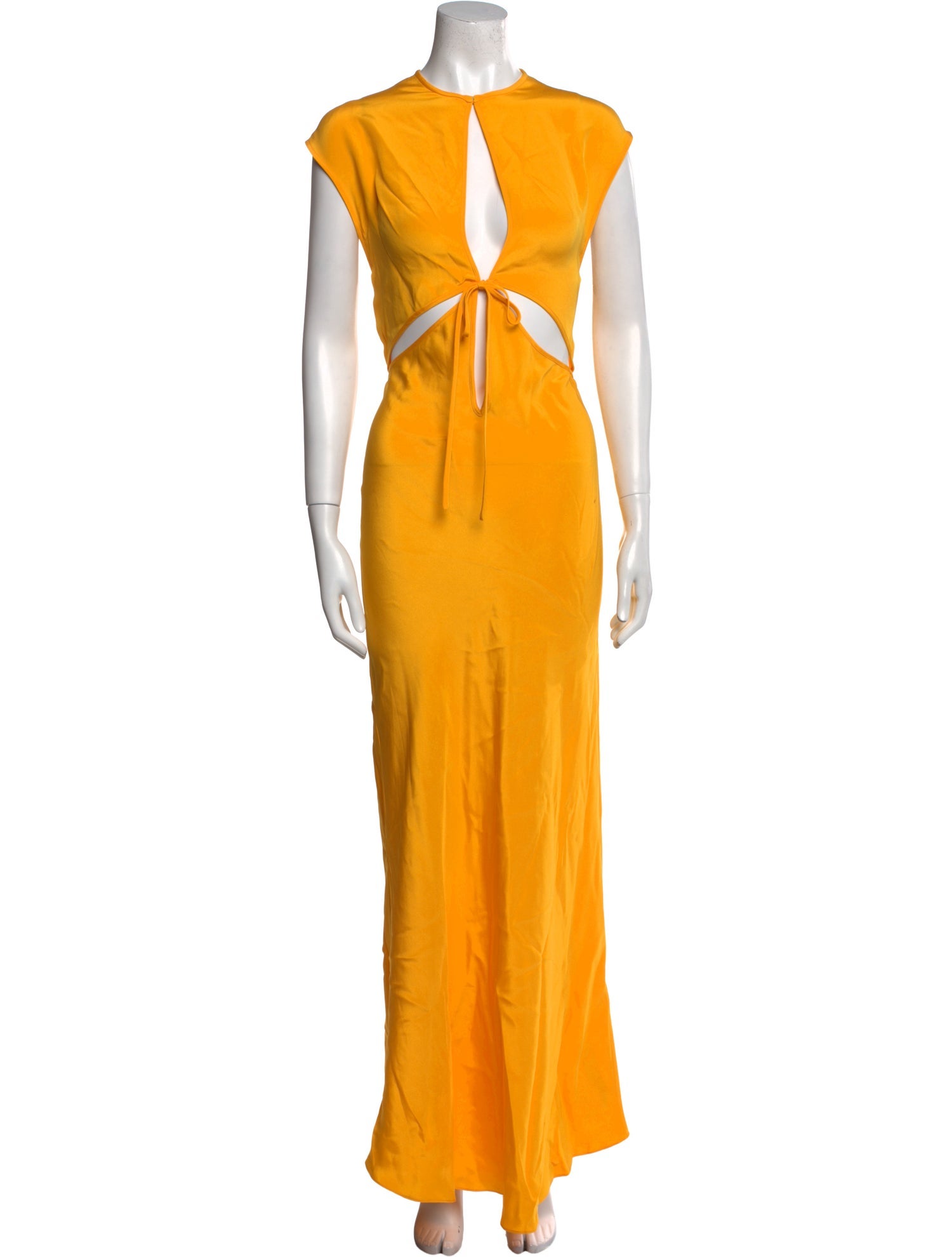 Christopher Esber Silk Long Dress