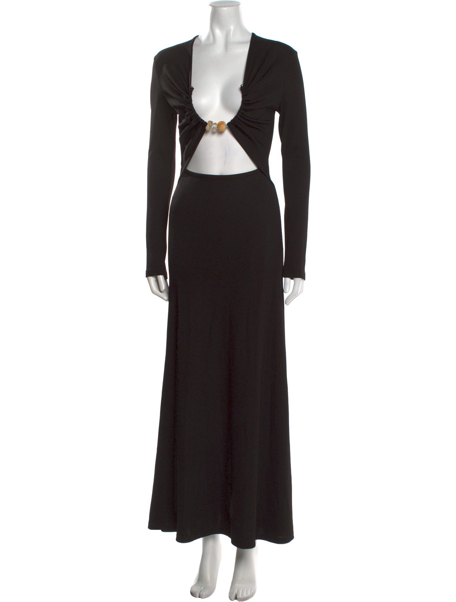 Christopher Esber V-Neck Long Dress