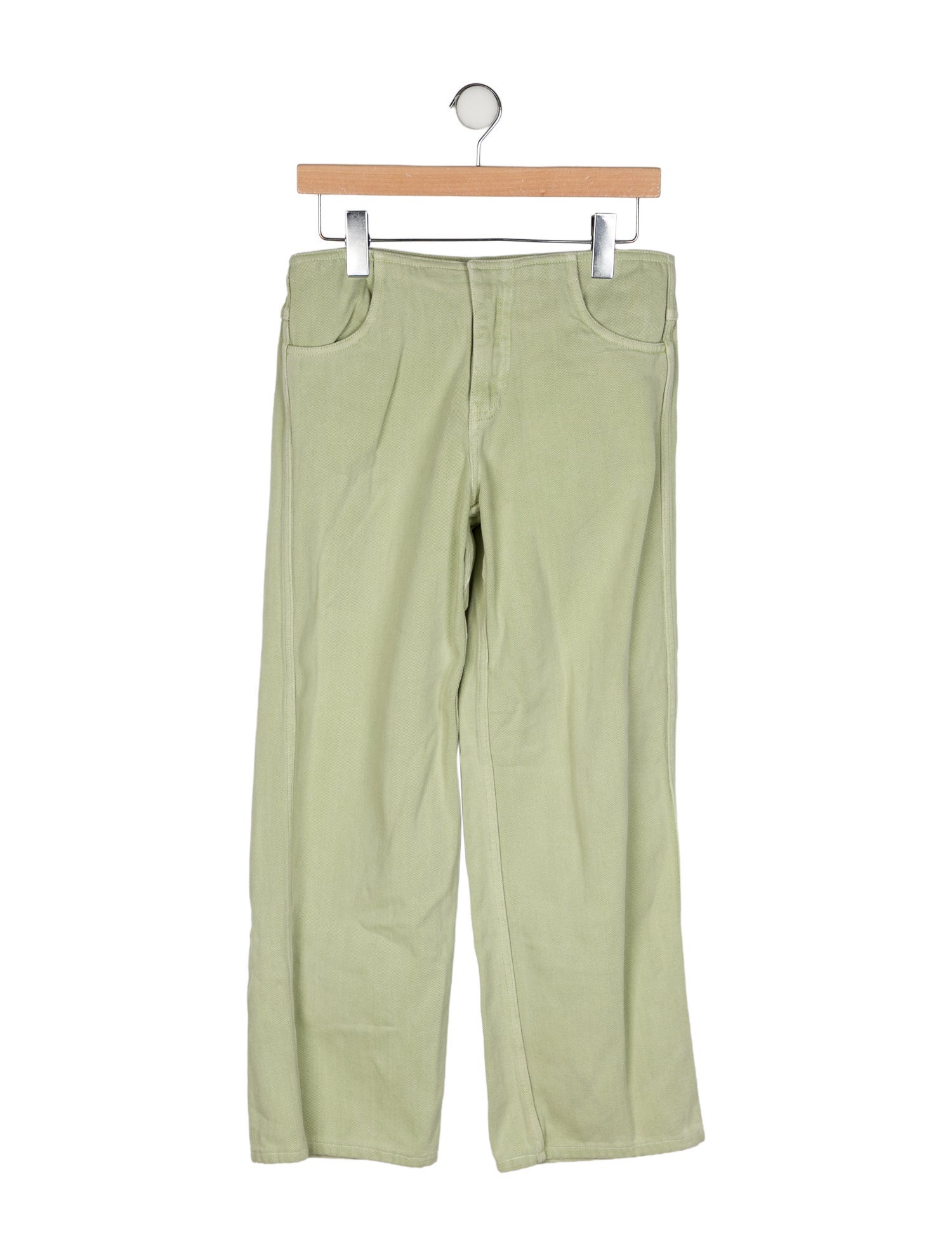 Christopher Esber Mid-Rise Wide Leg Jeans