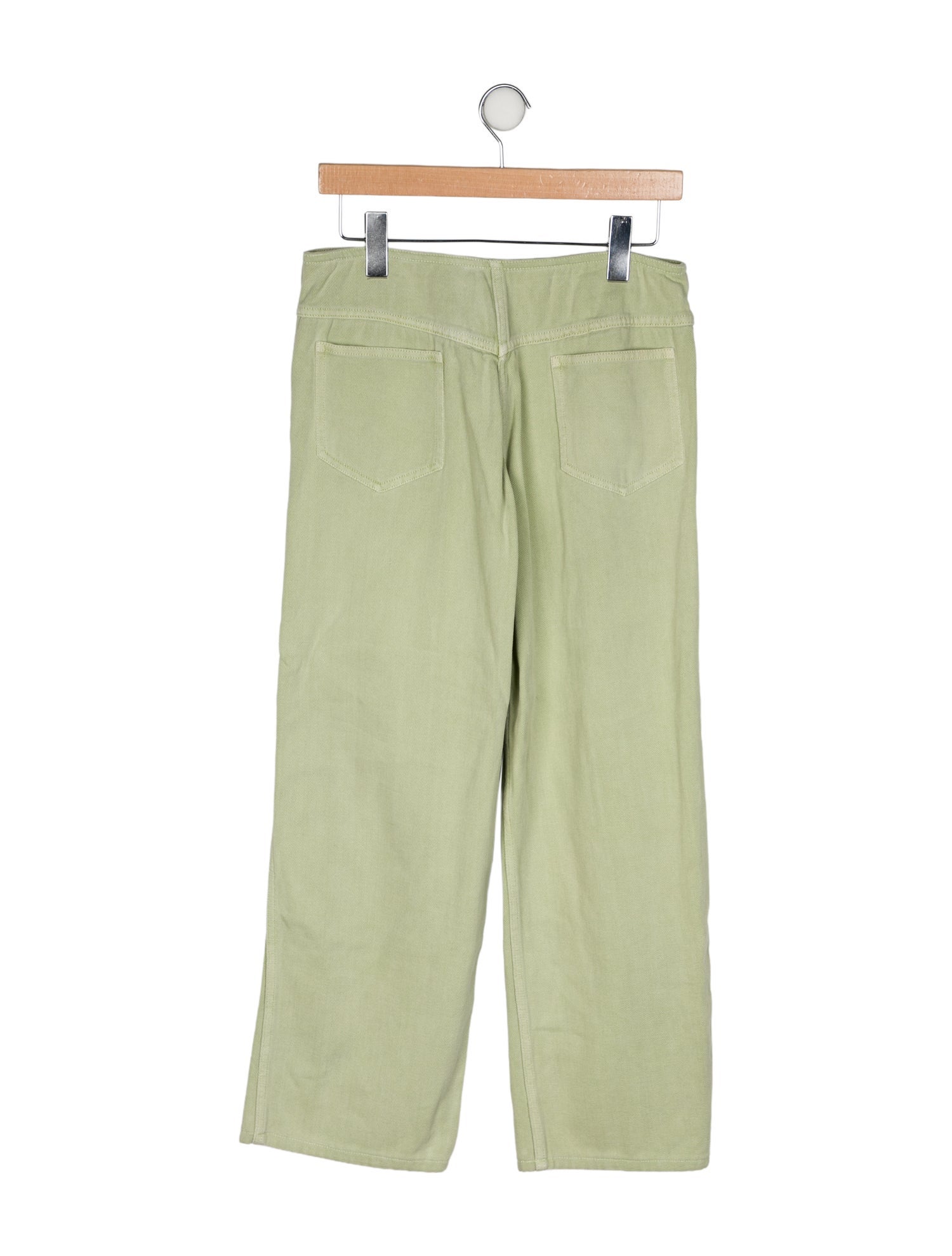 Christopher Esber Mid-Rise Wide Leg Jeans