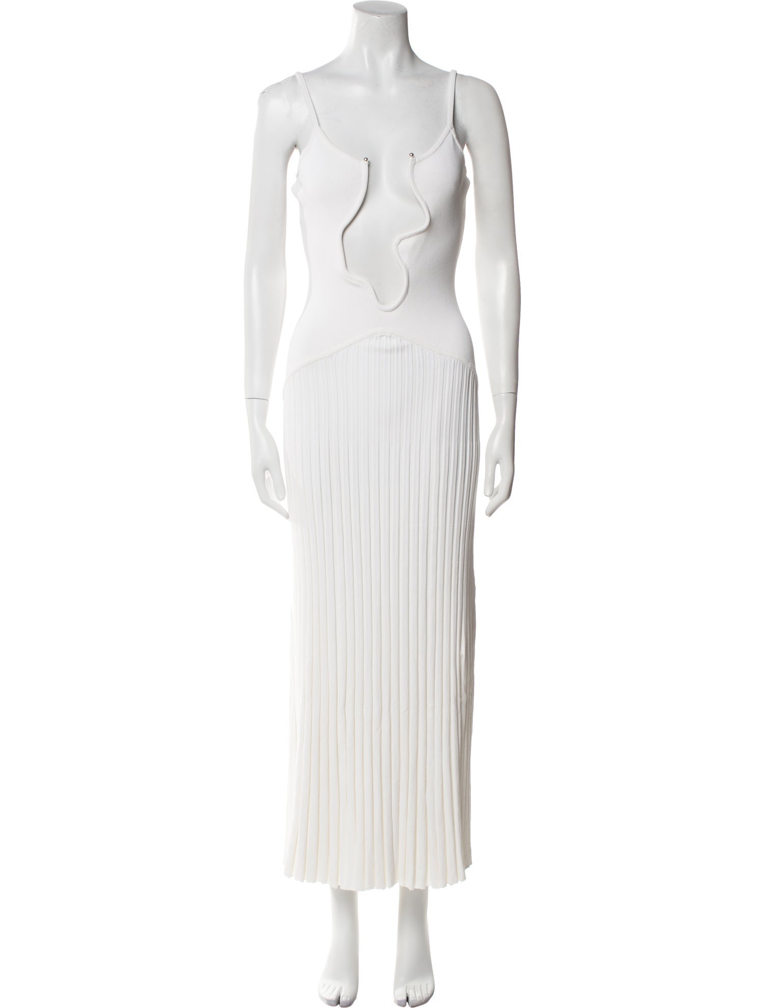 Christopher Esber Scoop Neck Long Dress w/ Tags