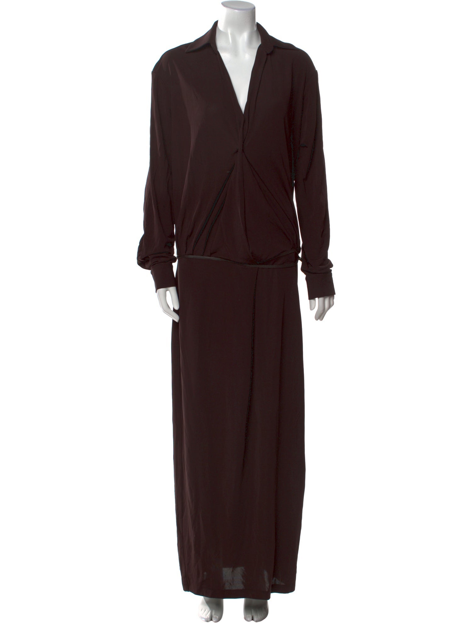 Christopher Esber V-Neck Long Dress