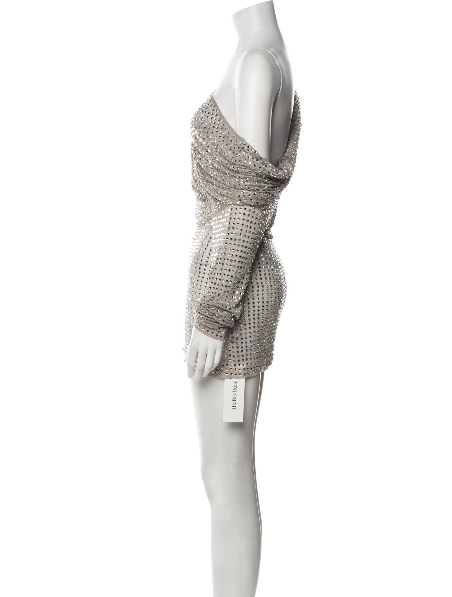 Christopher Esber One-Shoulder Mini Dress w/ Tags