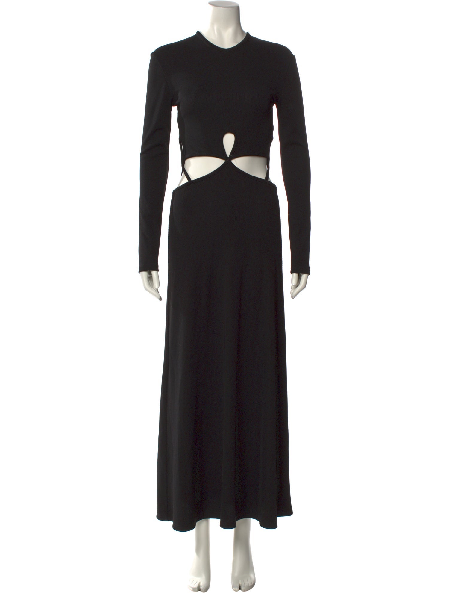 Christopher Esber Crew Neck Long Dress