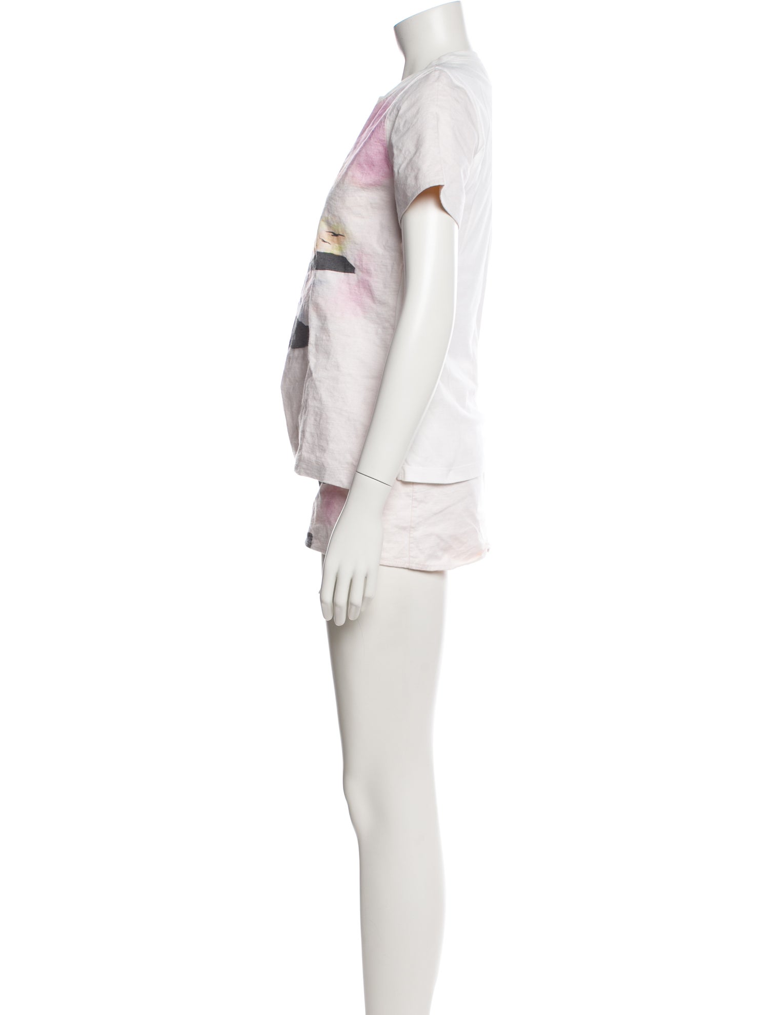 Christopher Esber Printed Skirt Set