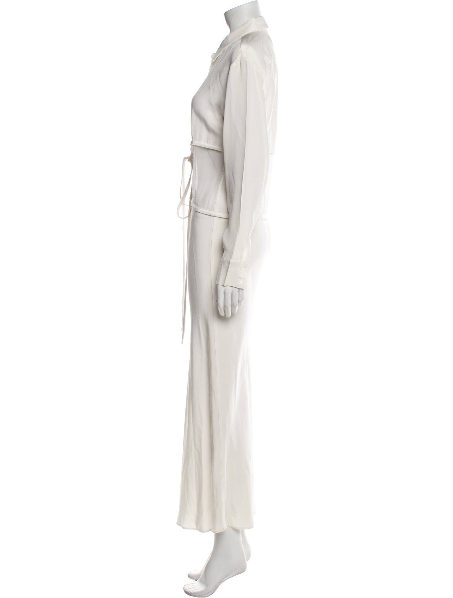 Christopher Esber Silk Long Dress