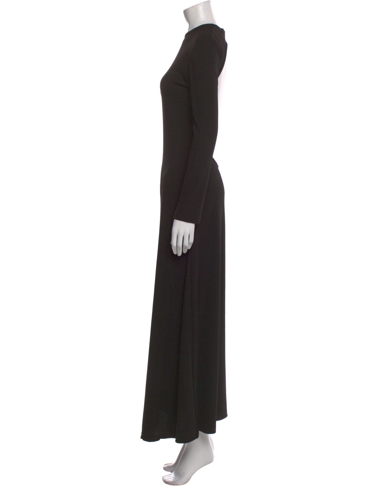 Christopher Esber Mock Neck Long Dress