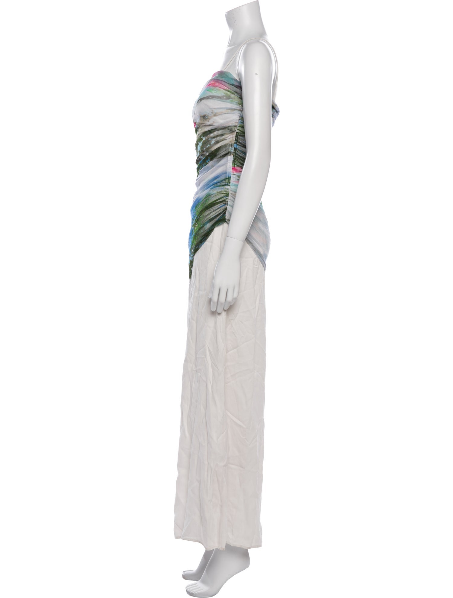 Christopher Esber Printed Long Dress