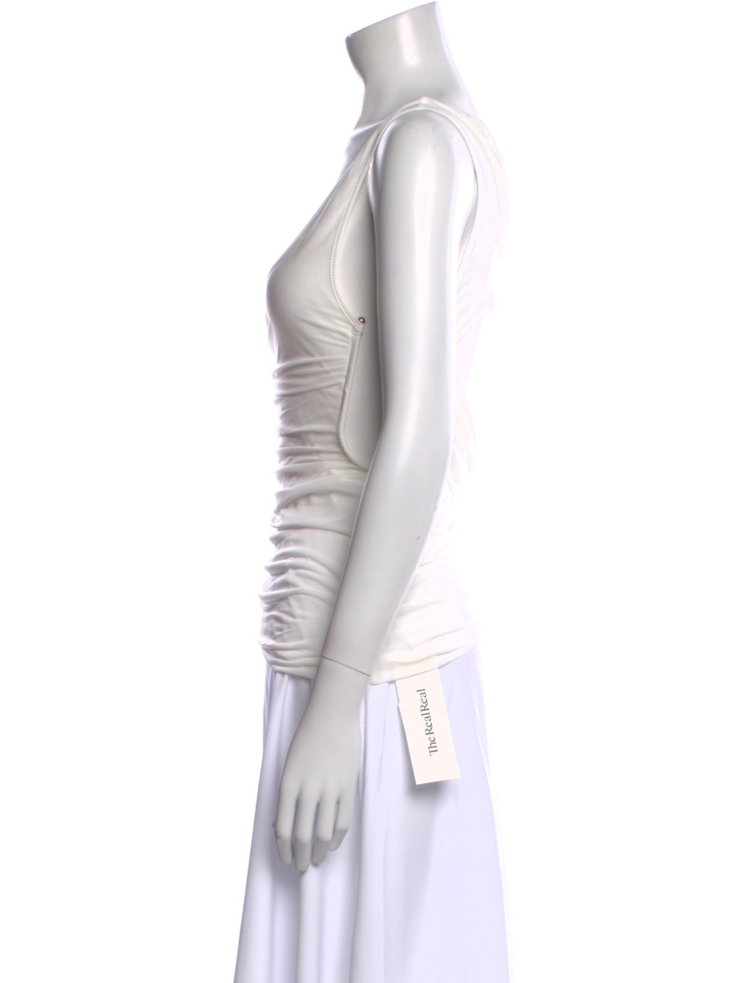 Christopher Esber Square Neckline Sleeveless Top