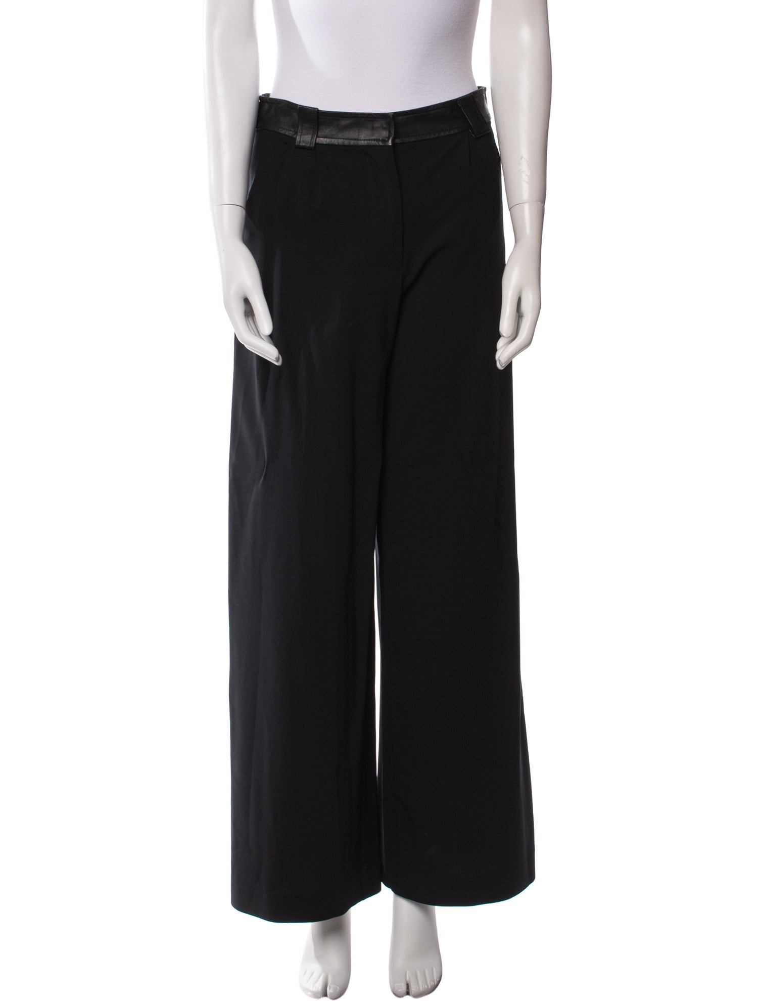 Christopher Esber Wool Wide Leg Pants
