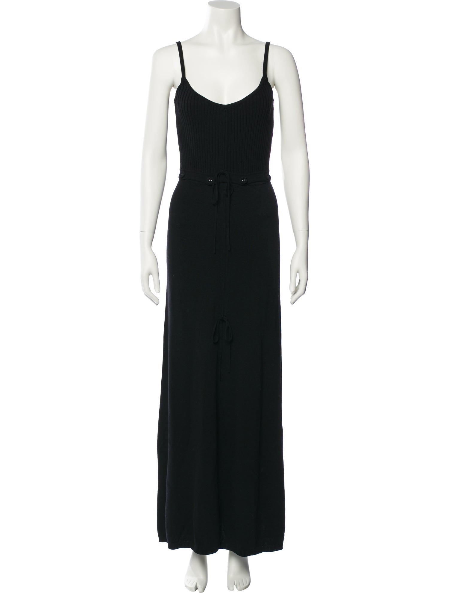 Christopher Esber Scoop Neck Long Dress