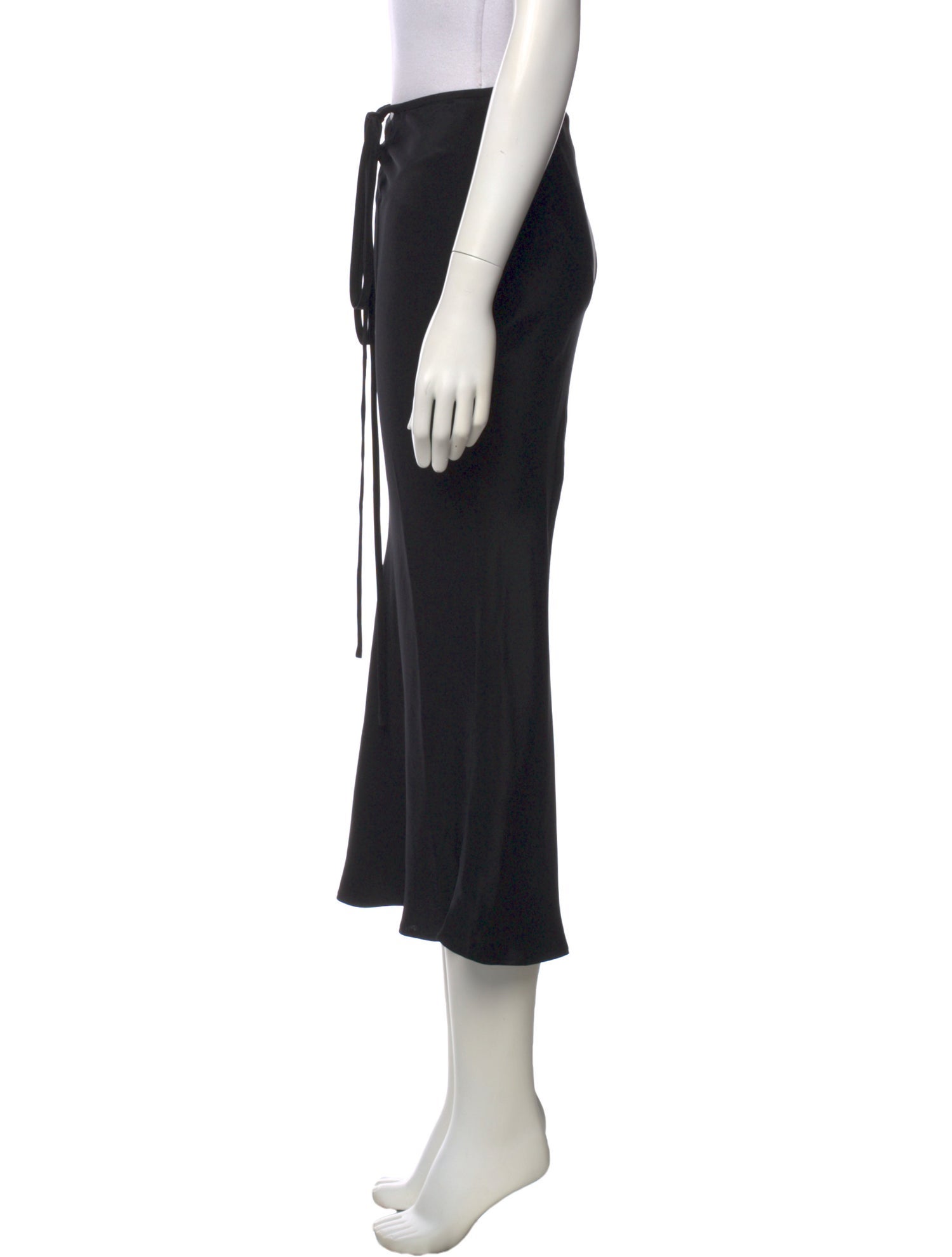 Christopher Esber Silk Midi Length Skirt