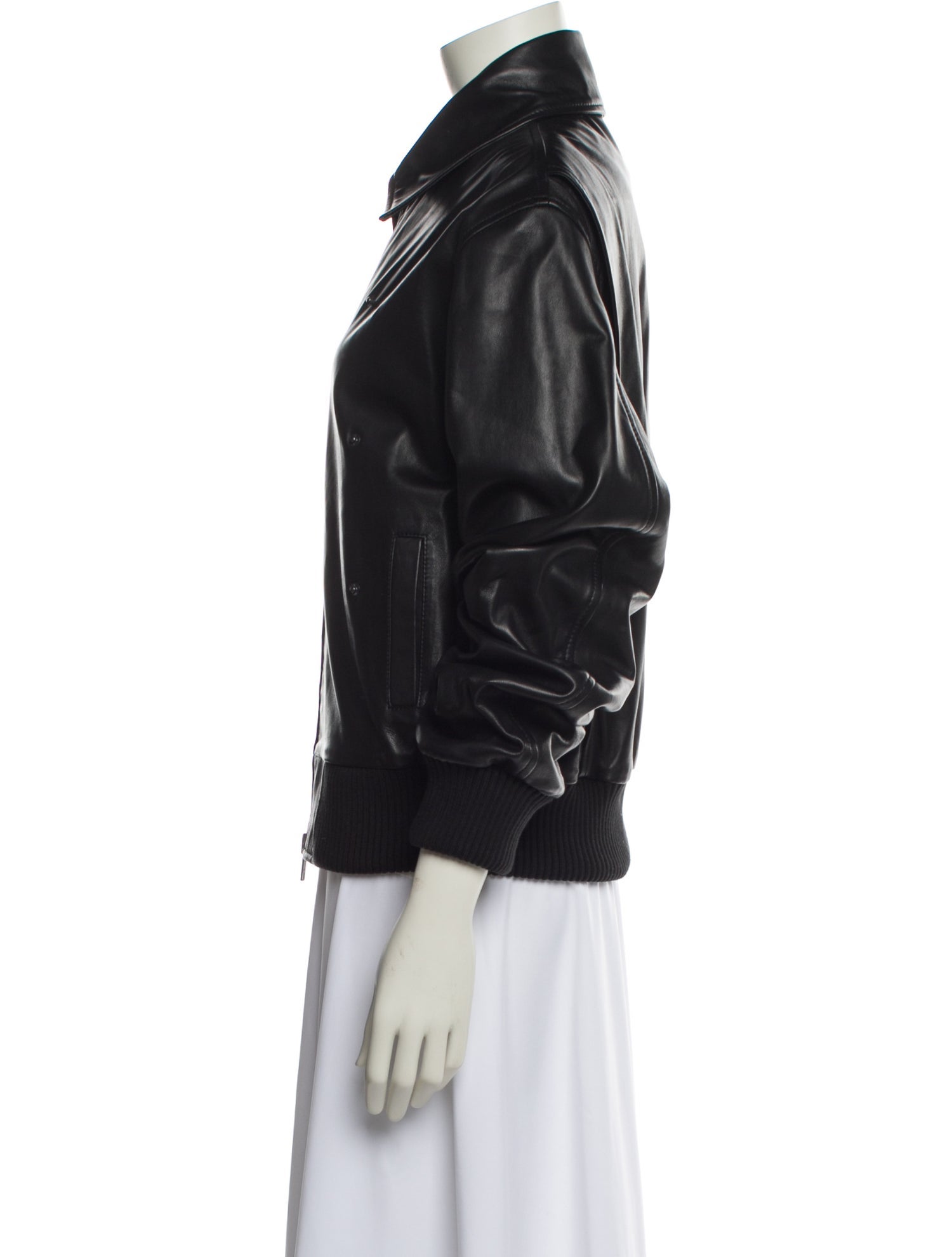 Christopher Esber Lambskin Bomber Jacket w/ Tags