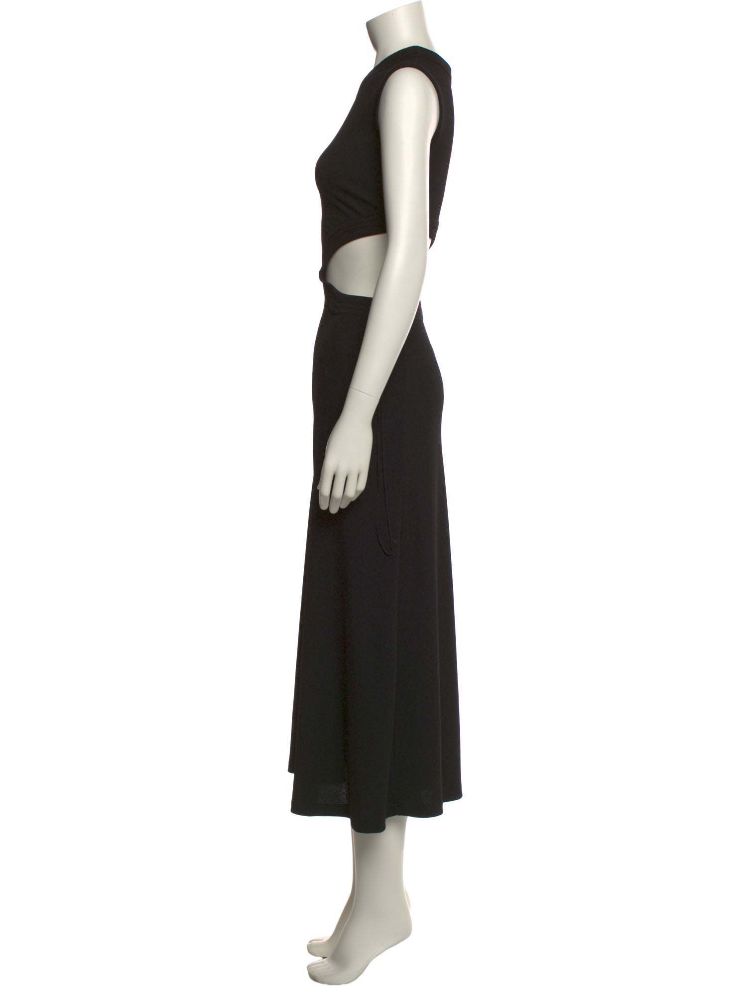 Christopher Esber Crew Neck Long Dress