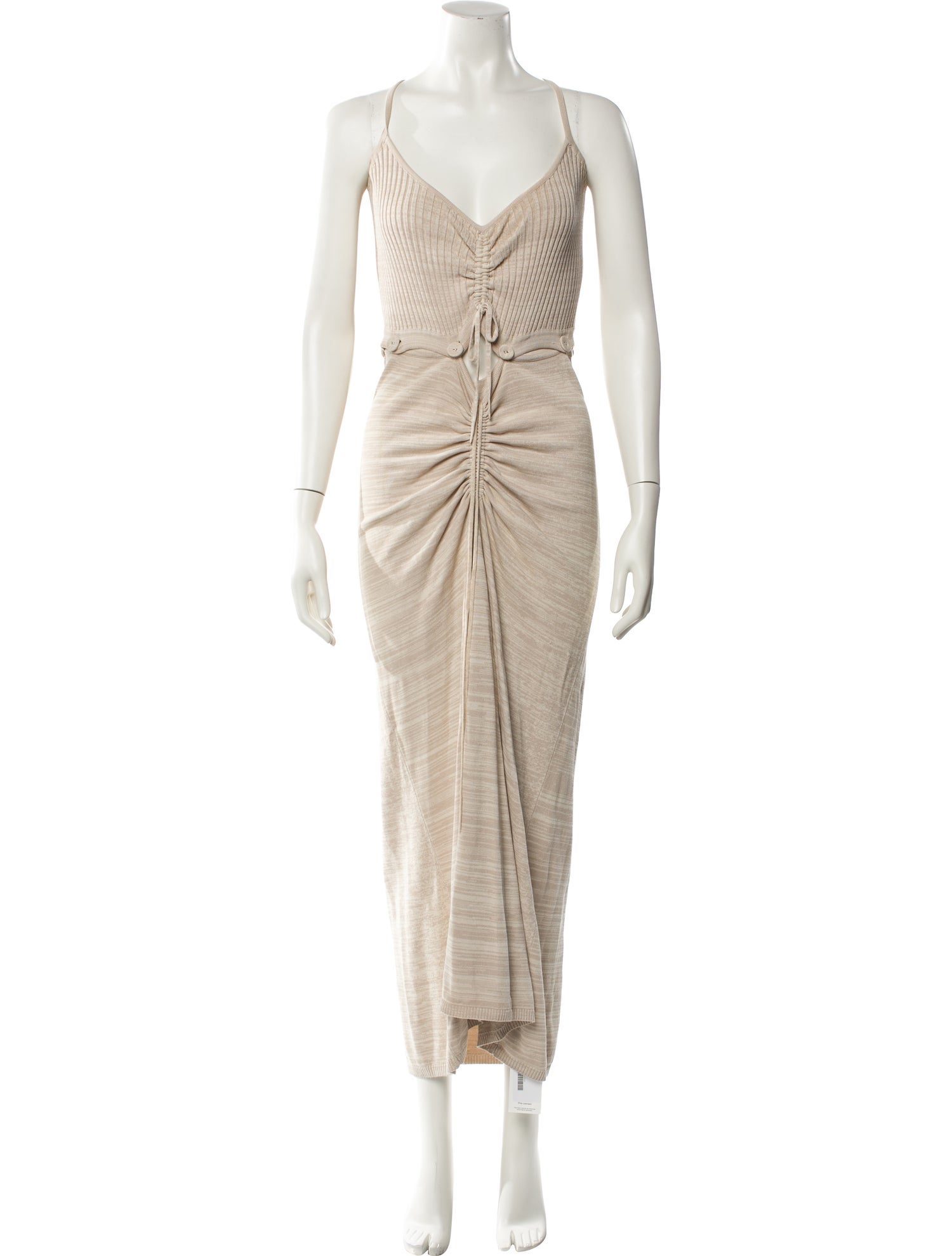 Christopher Esber V-Neck Long Dress