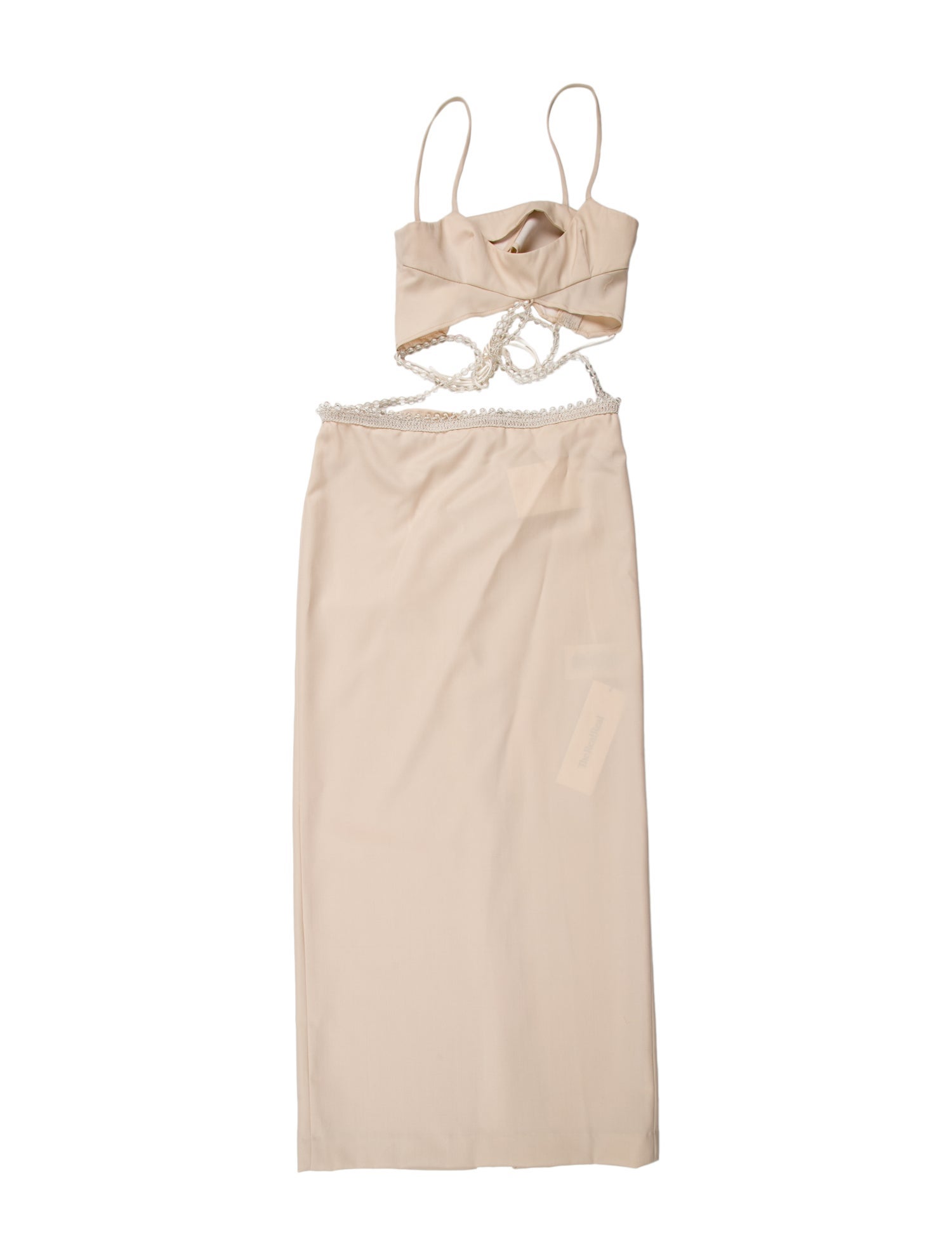 Christopher Esber Wool Long Dress w/ Tags