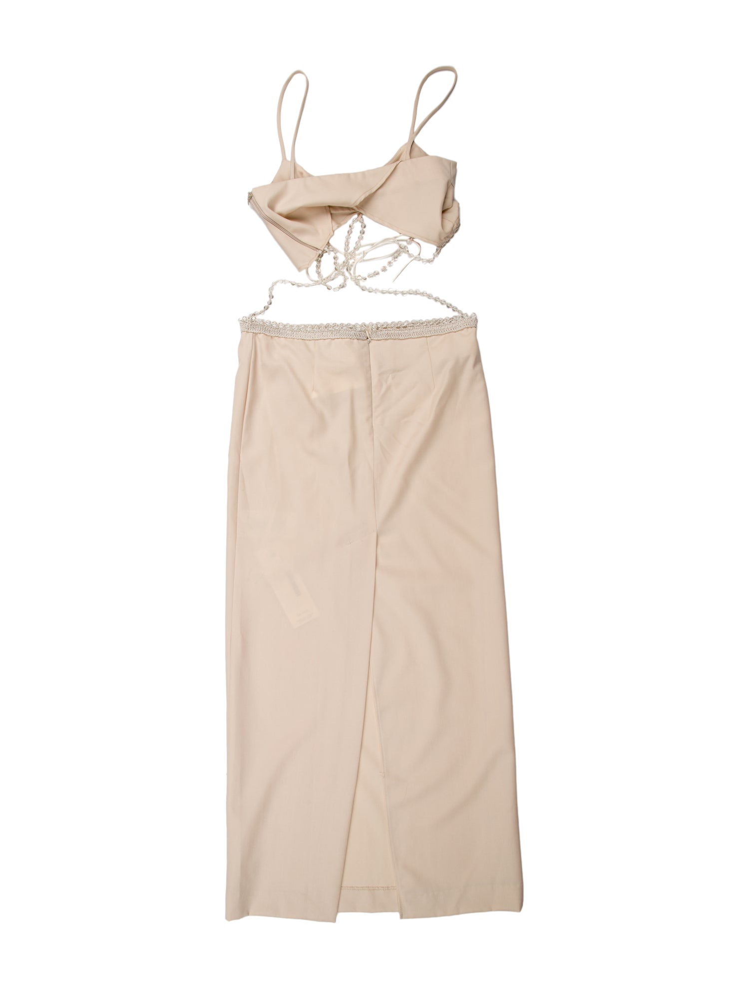 Christopher Esber Wool Long Dress w/ Tags