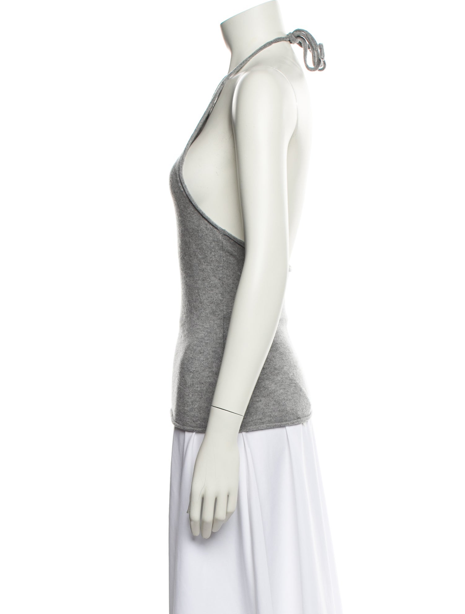 Christopher Esber Cashmere Halterneck Top