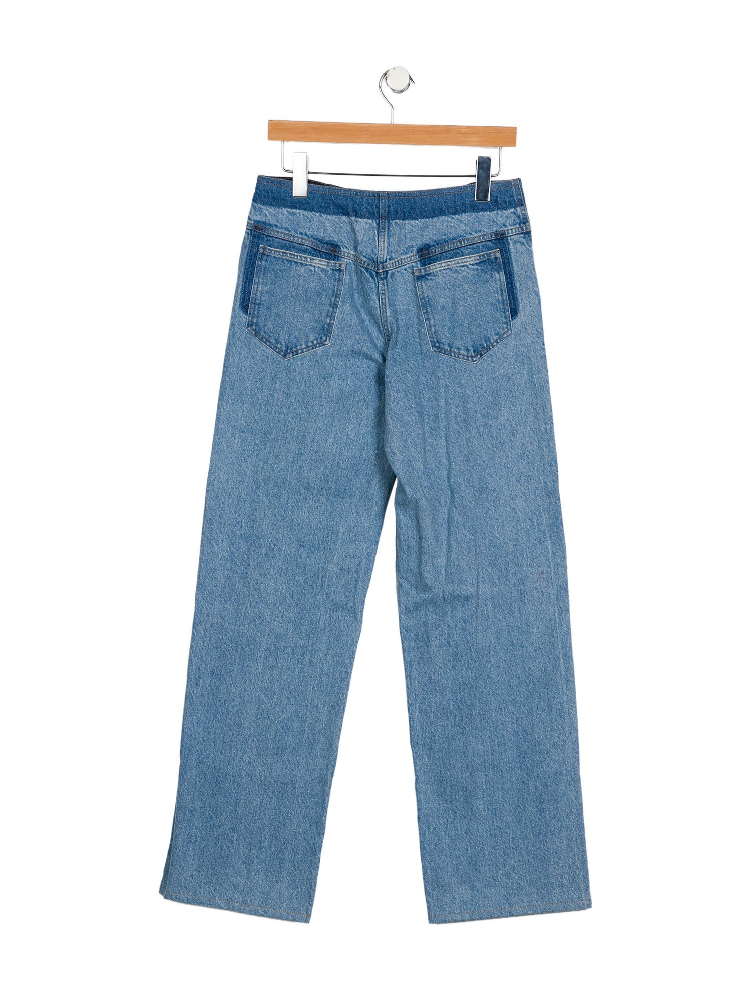 Christopher Esber Mid-Rise Wide Leg Jeans