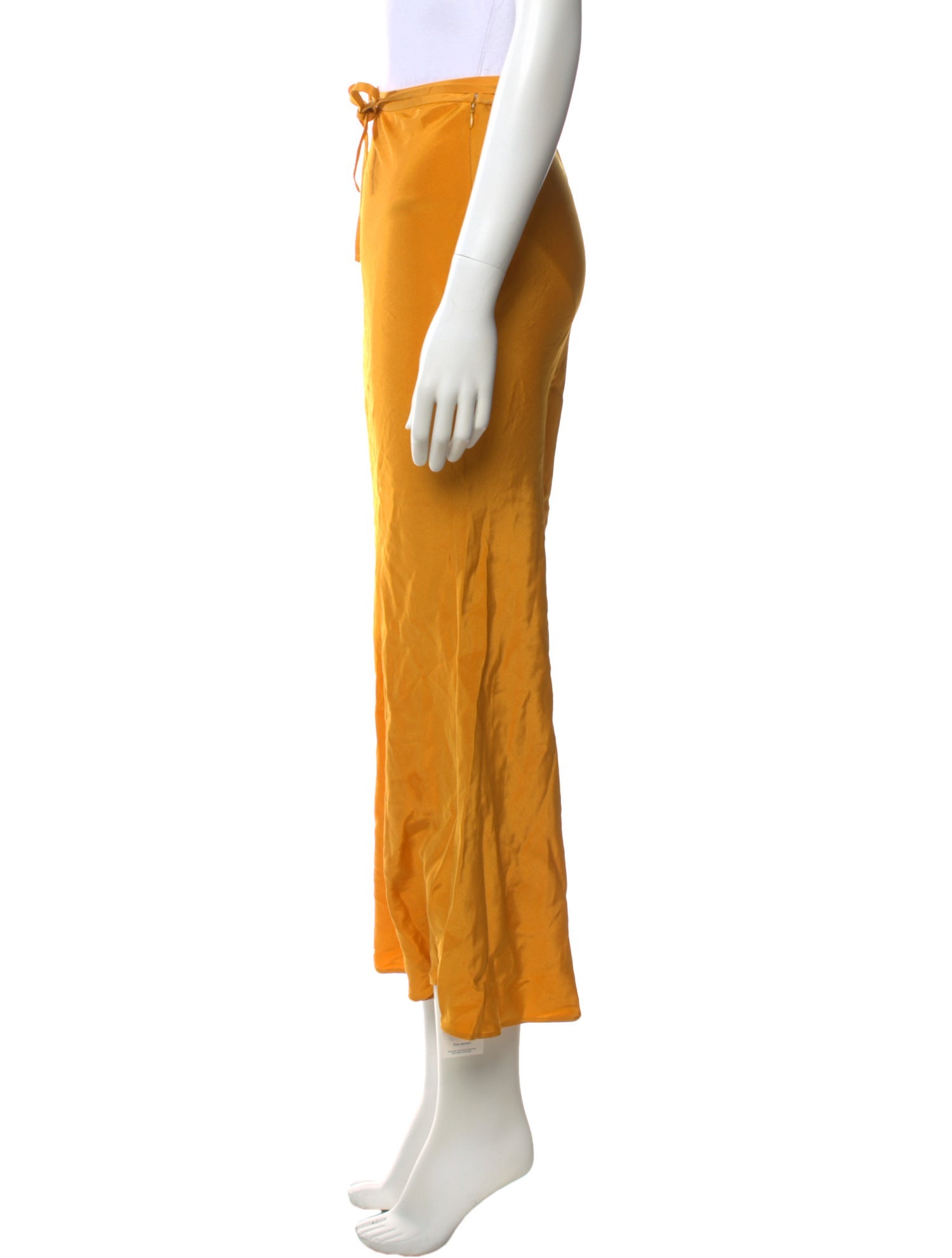 Christopher Esber Silk Midi Length Skirt
