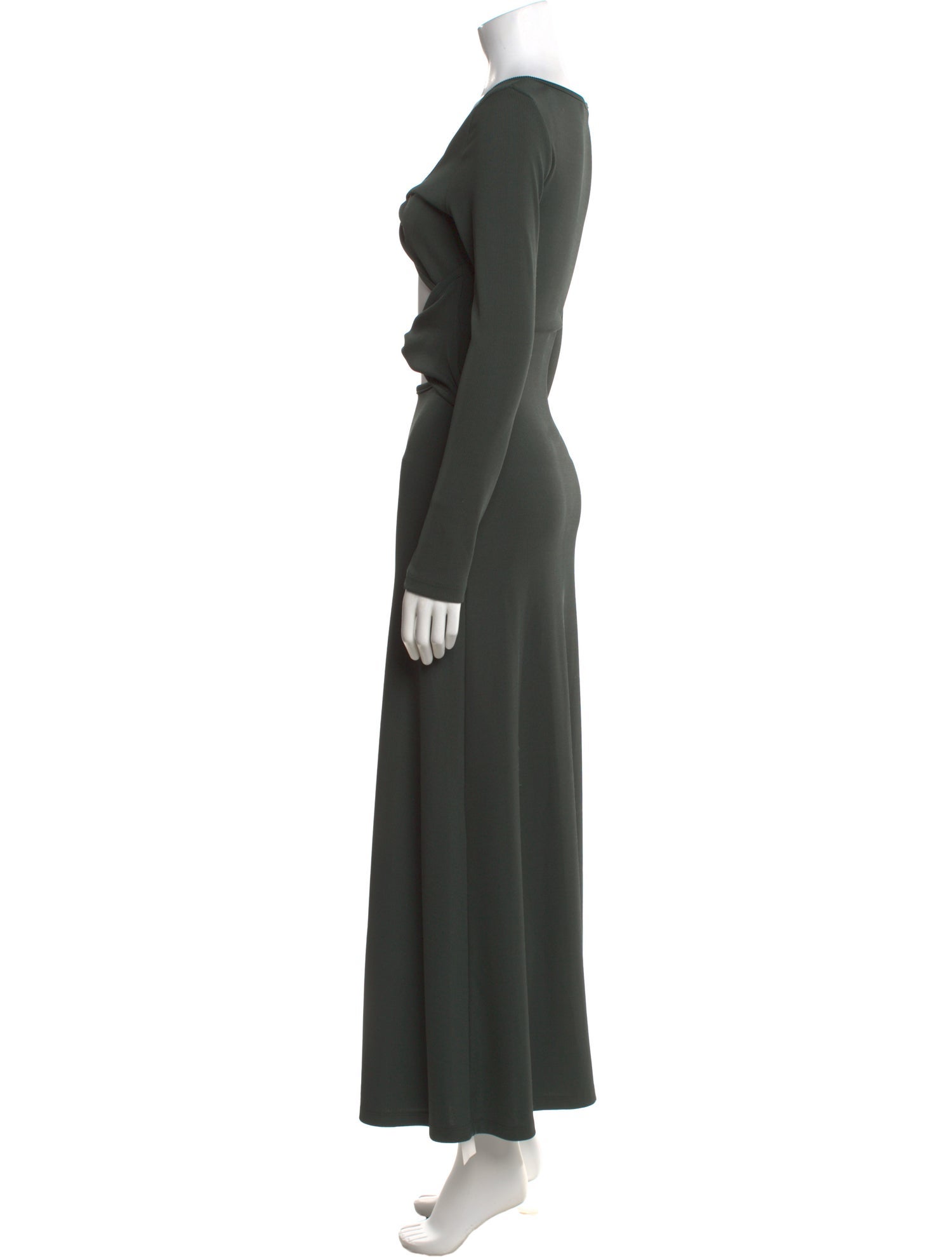 Christopher Esber Scoop Neck Long Dress