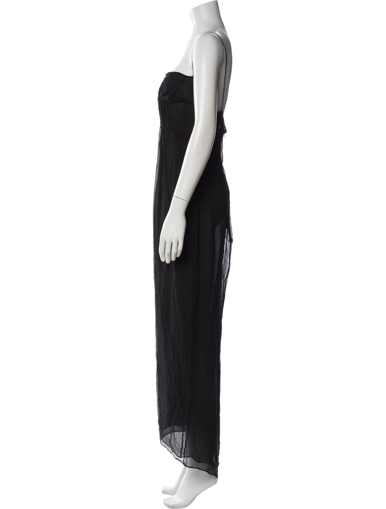 Christopher Esber Square Neckline Long Dress