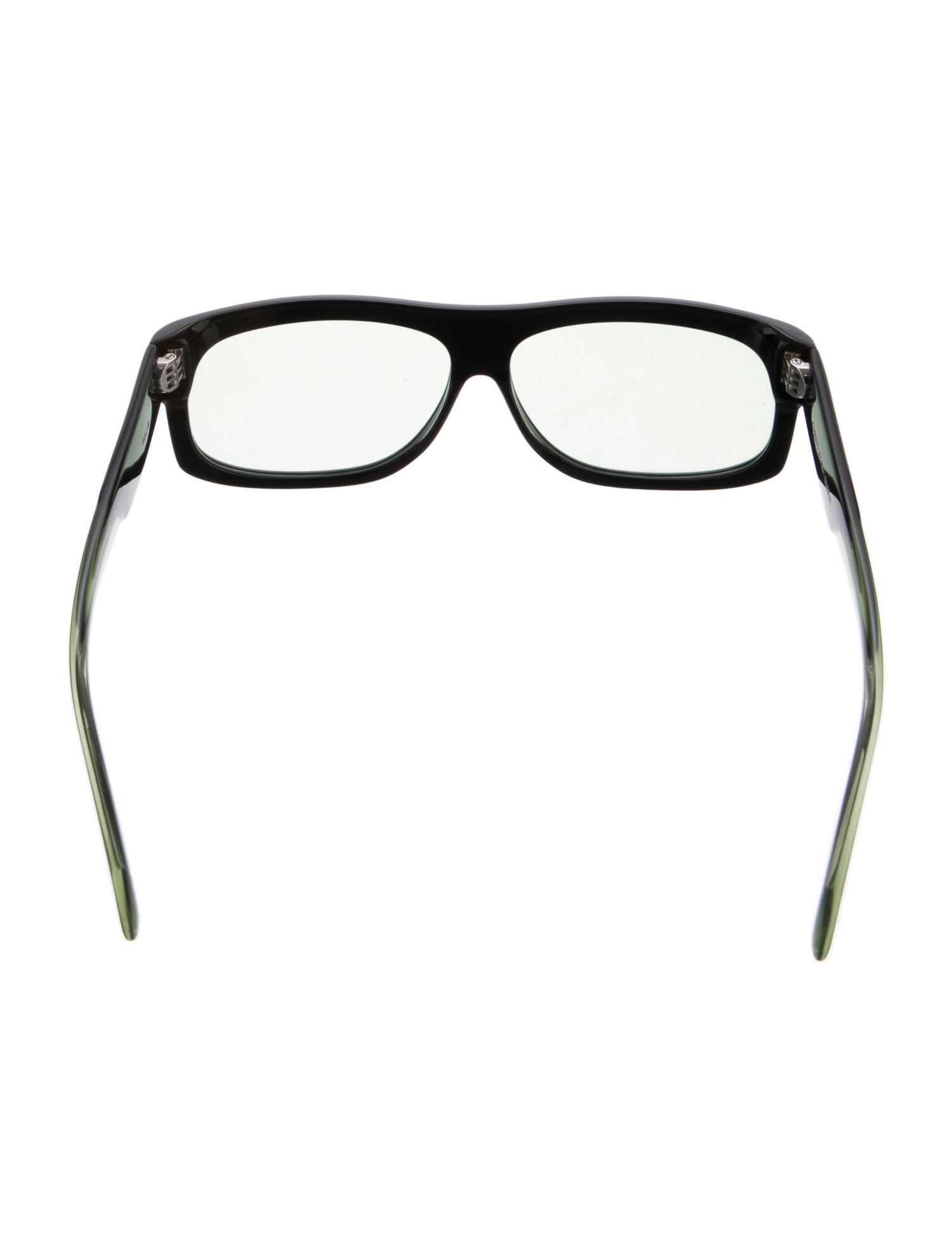 Christopher Esber Square Clear Sunglasses