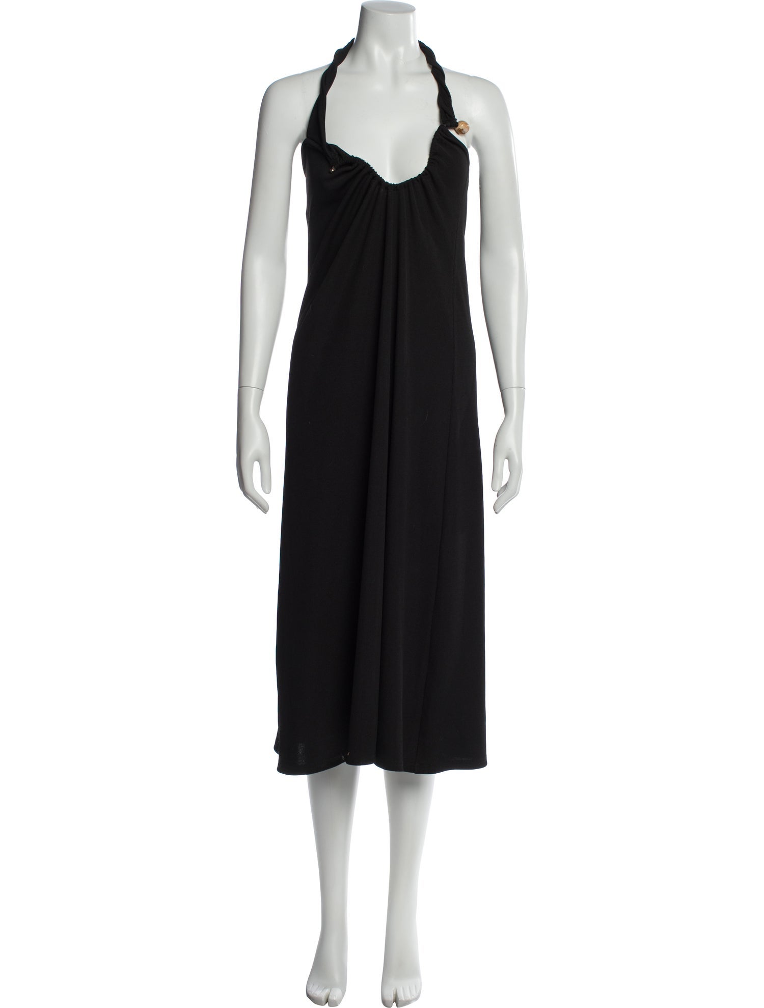 Christopher Esber Halterneck Midi Length Dress