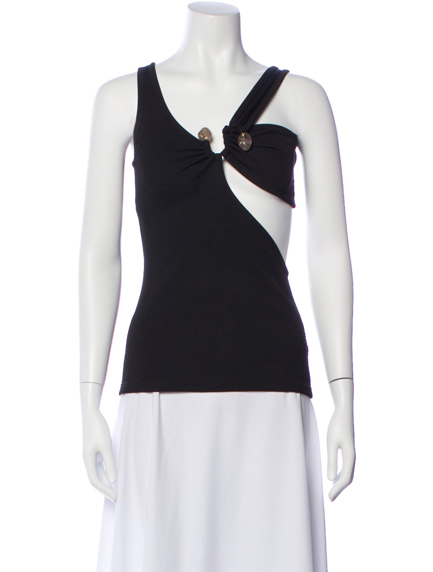 Christopher Esber Asymmetrical Sleeveless Top