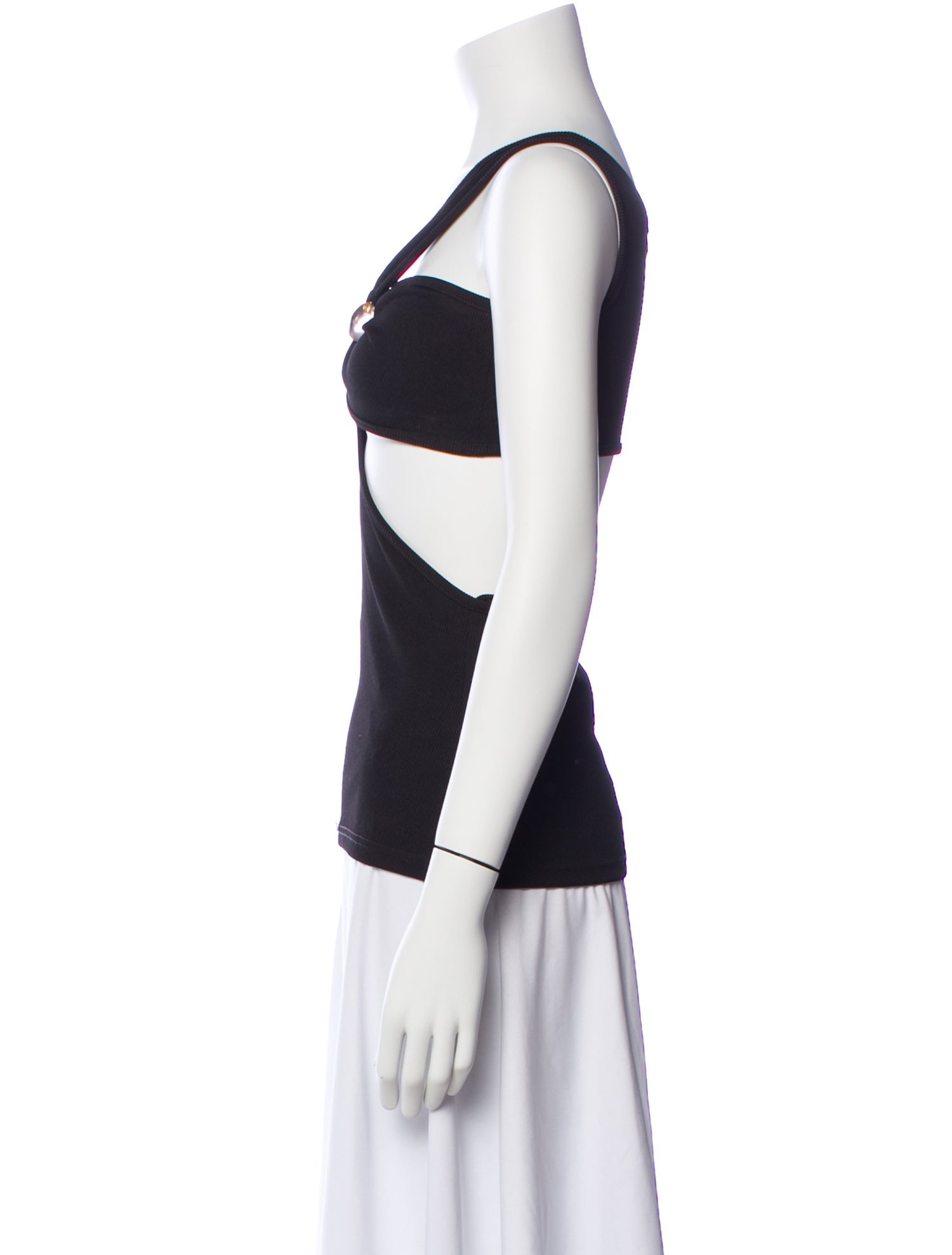 Christopher Esber Asymmetrical Sleeveless Top