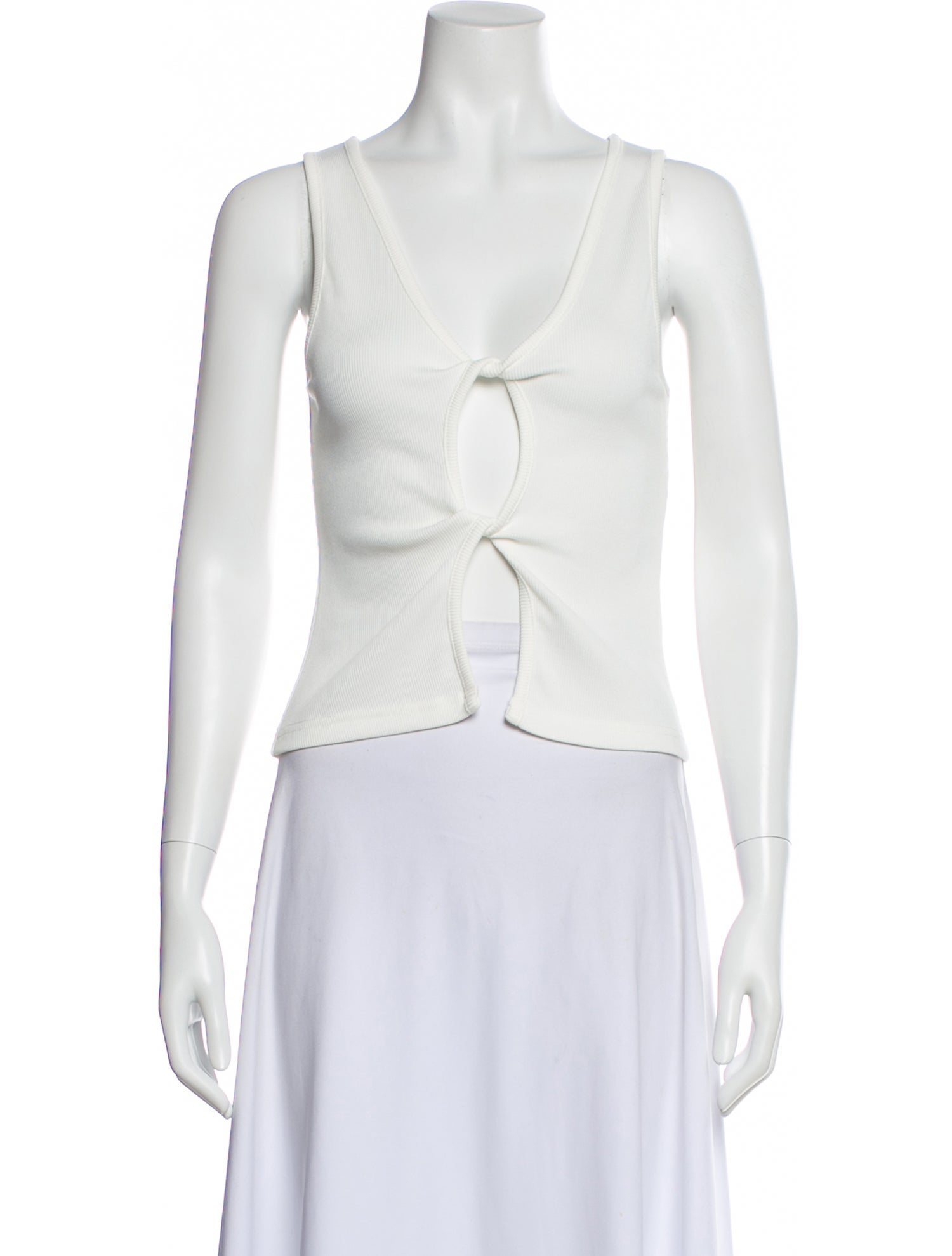 Christopher Esber V-Neck Sleeveless Top