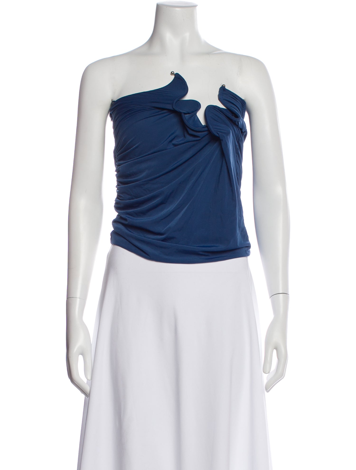 Christopher Esber One-Shoulder Sleeveless Top w/ Tags