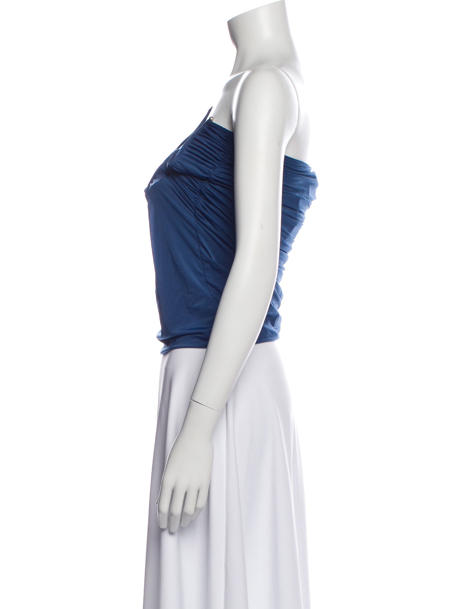 Christopher Esber One-Shoulder Sleeveless Top w/ Tags