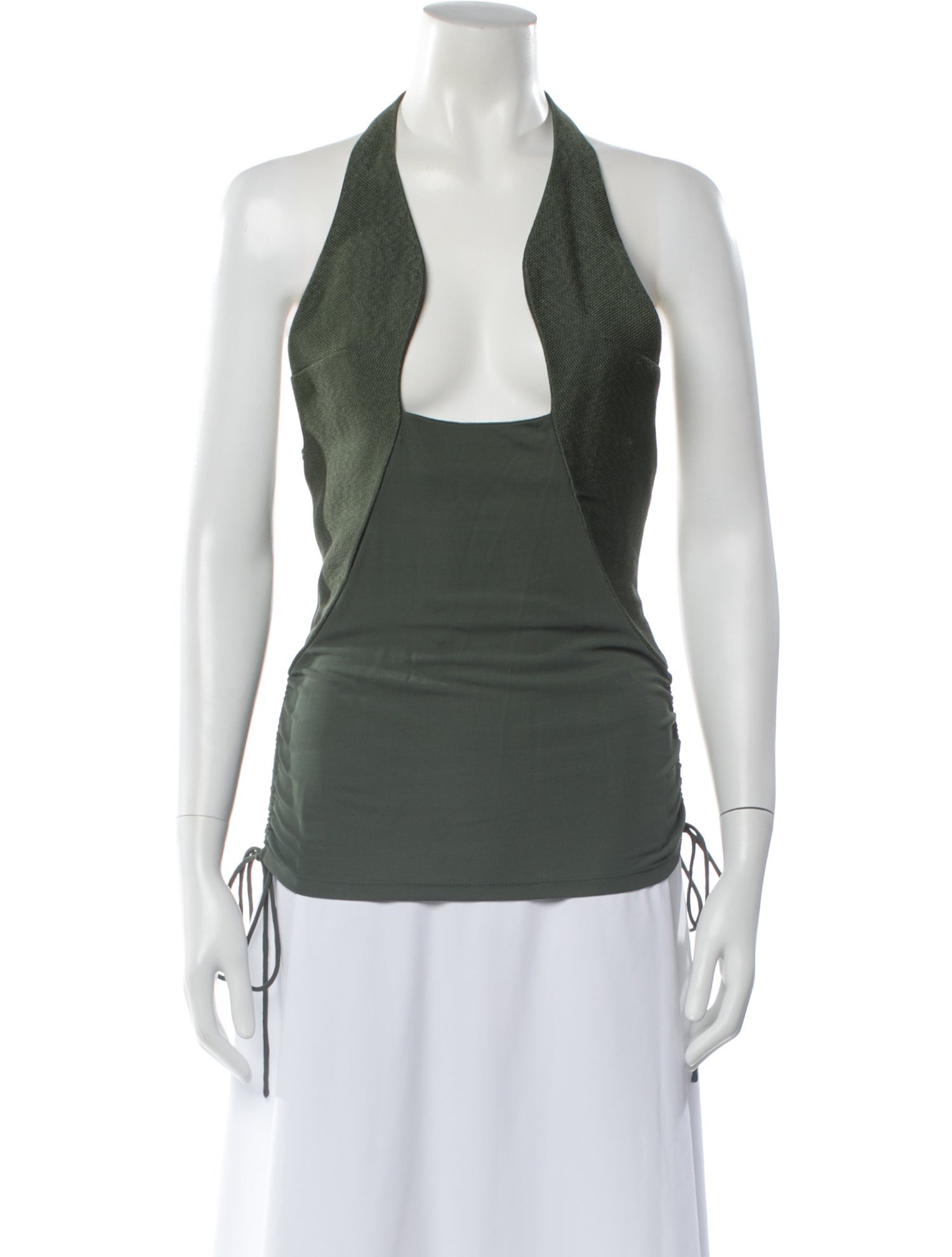 Christopher Esber Halterneck Sleeveless Top