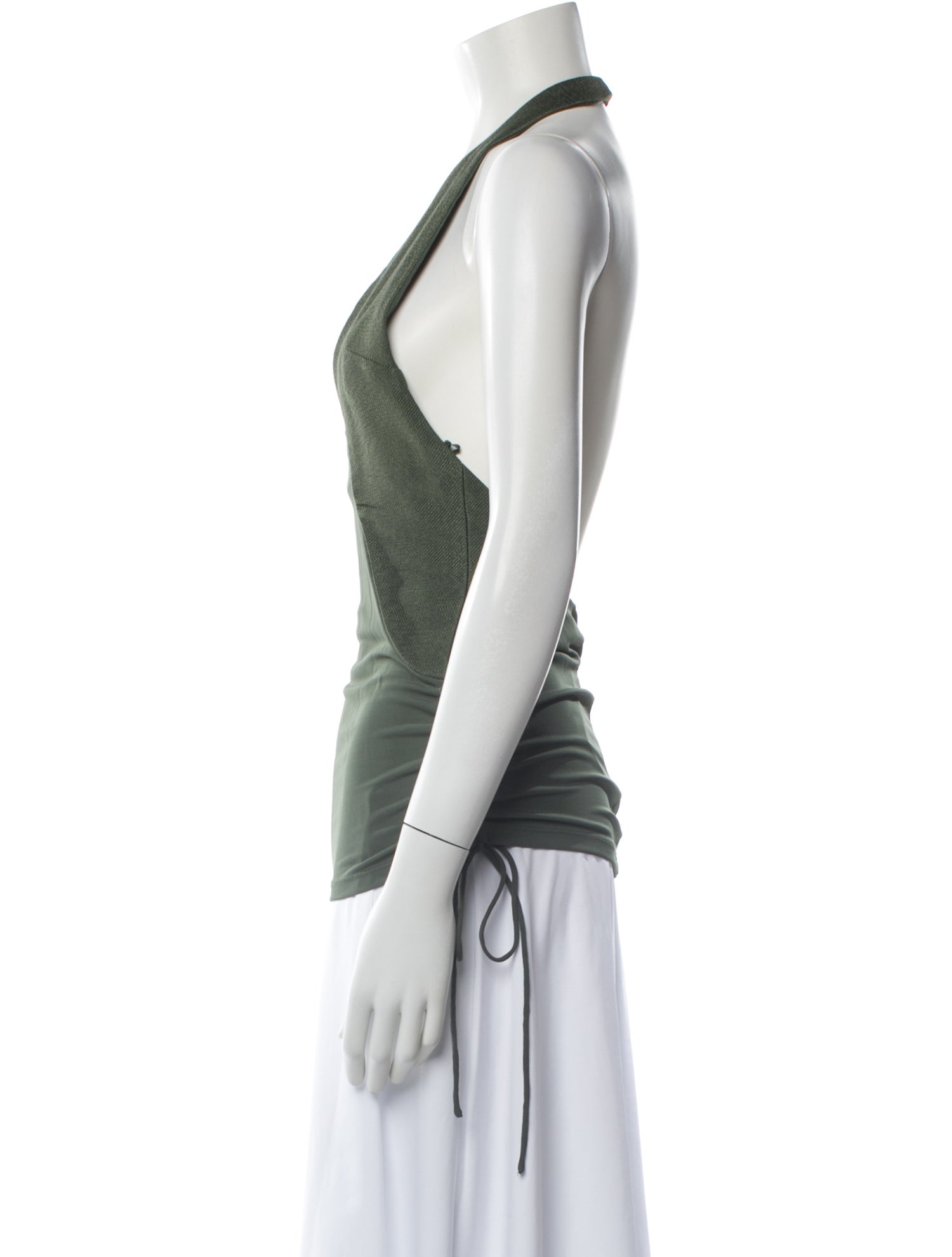 Christopher Esber Halterneck Sleeveless Top