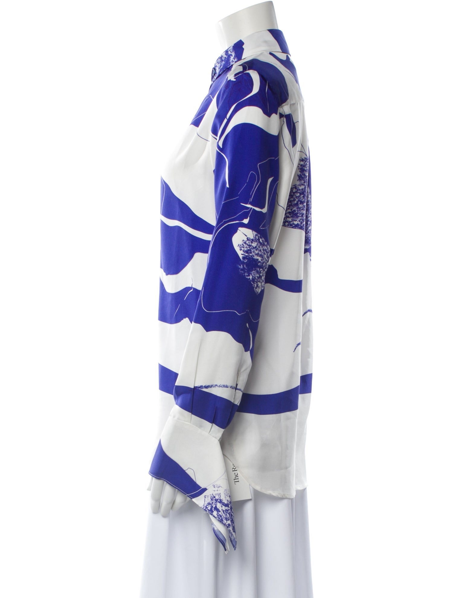 Christopher Esber Silk Patterned Blouse