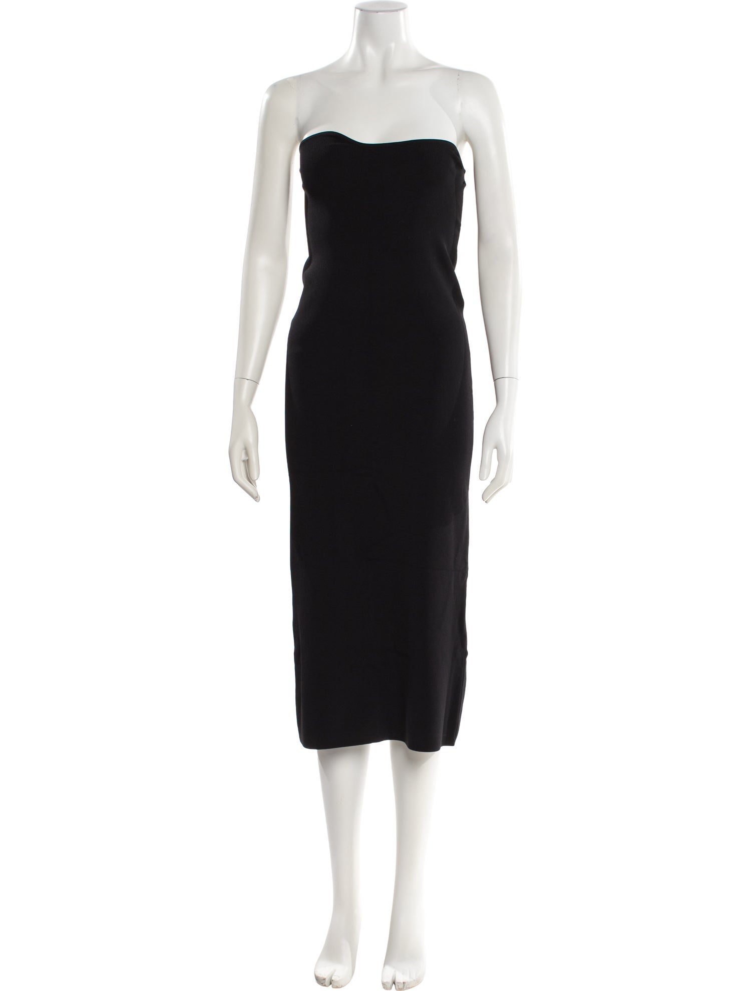 Christopher Esber Strapless Knee-Length Dress